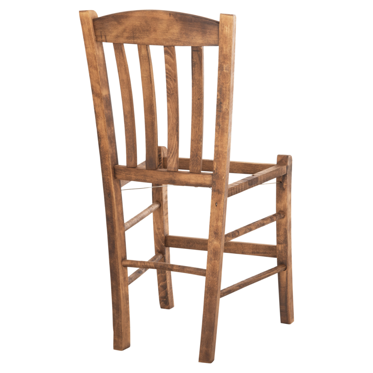 CHAIR MONTE HM5588.01 BEECH WOOD IMPREGNATED IN WALNUT COLOR 40x41x87Hcm.FRAME ONLY [5]