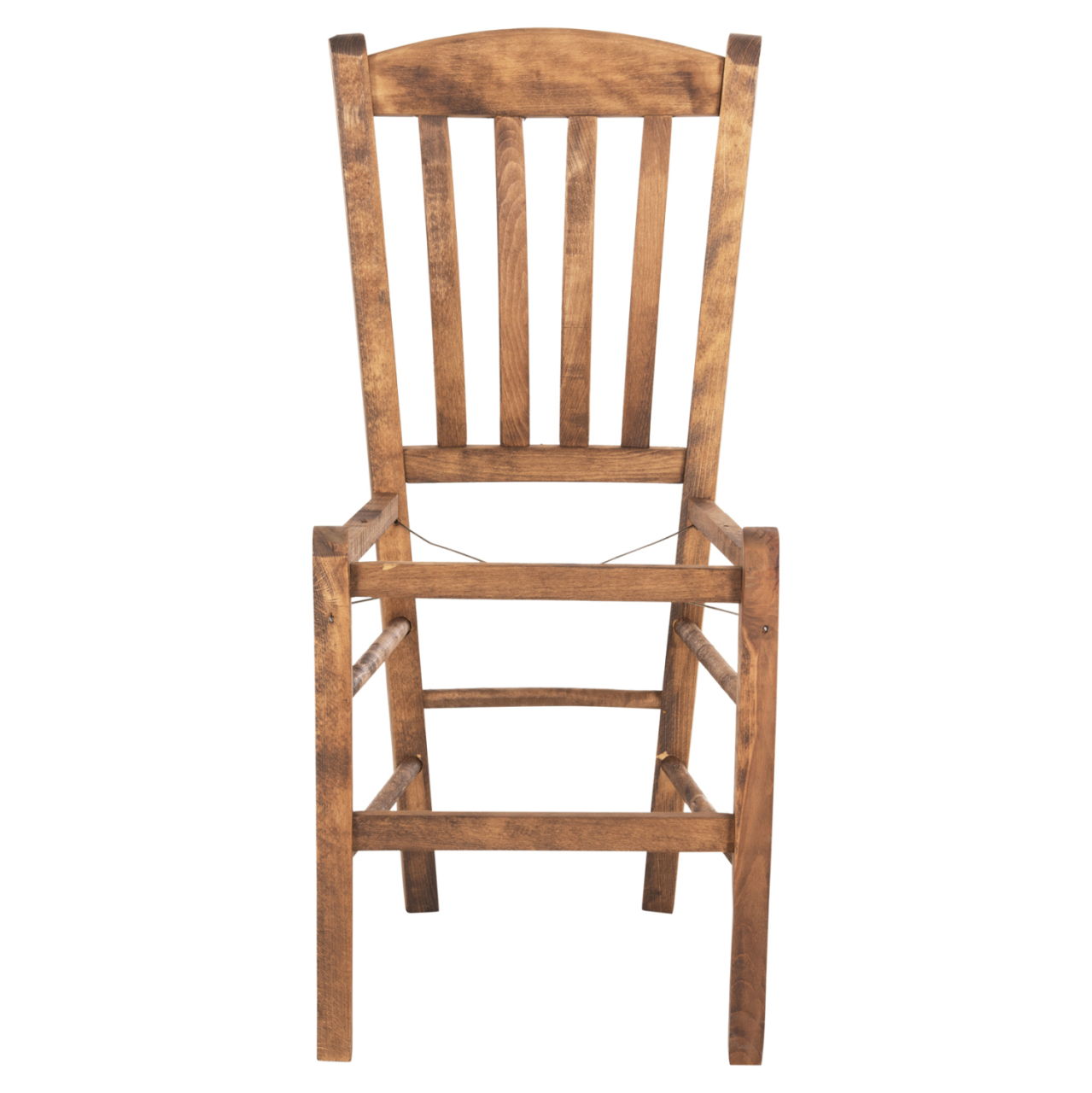 CHAIR MONTE HM5588.01 BEECH WOOD IMPREGNATED IN WALNUT COLOR 40x41x87Hcm.FRAME ONLY [3]