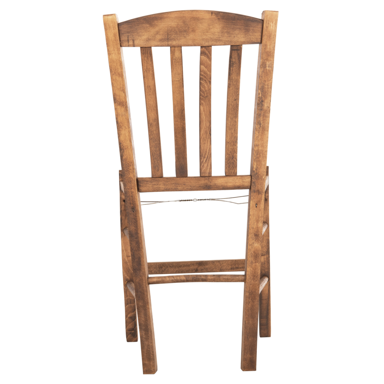 CHAIR MONTE HM5588.01 BEECH WOOD IMPREGNATED IN WALNUT COLOR 40x41x87Hcm.FRAME ONLY [6]