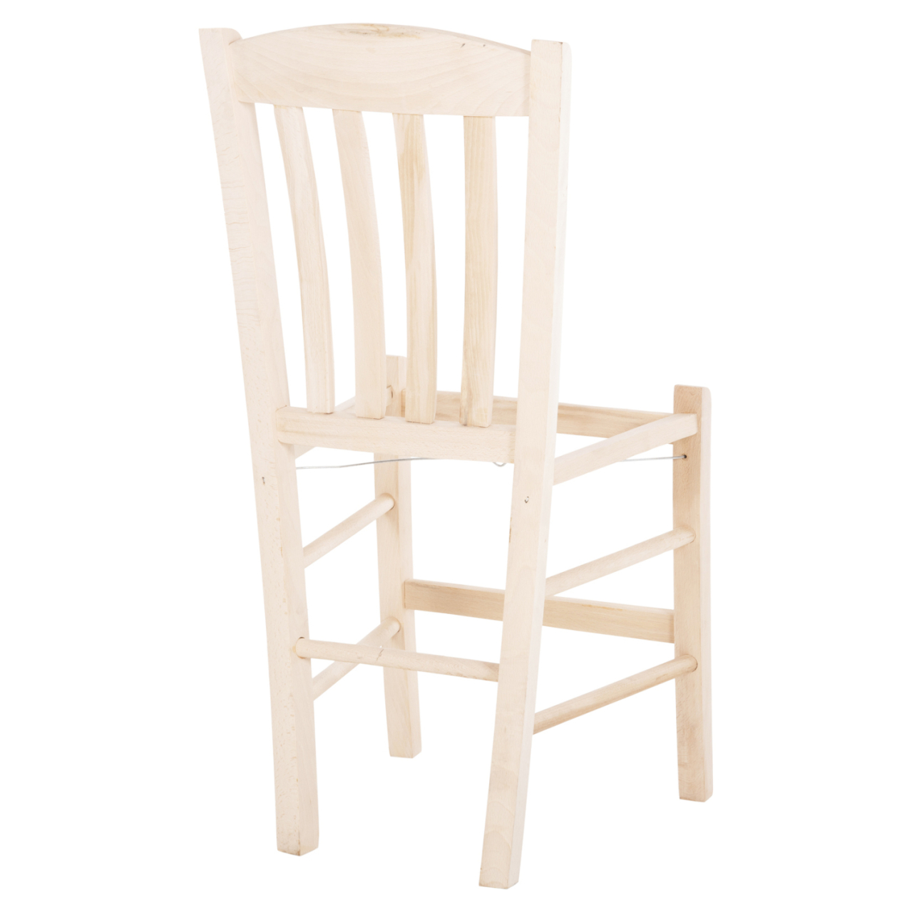 CHAIR MONTE HM5588.02 BEECH WOOD IMPREGNATED-UNPAINTED 40x41x87Hcm.FRAME ONLY [5]