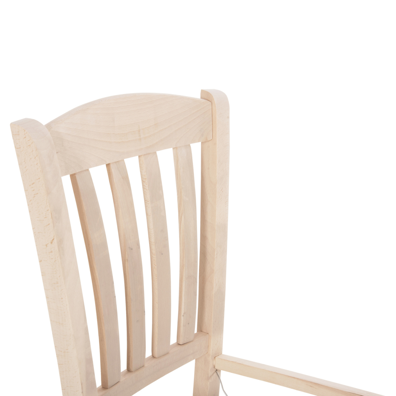 CHAIR MONTE HM5588.02 BEECH WOOD IMPREGNATED-UNPAINTED 40x41x87Hcm.FRAME ONLY [7]