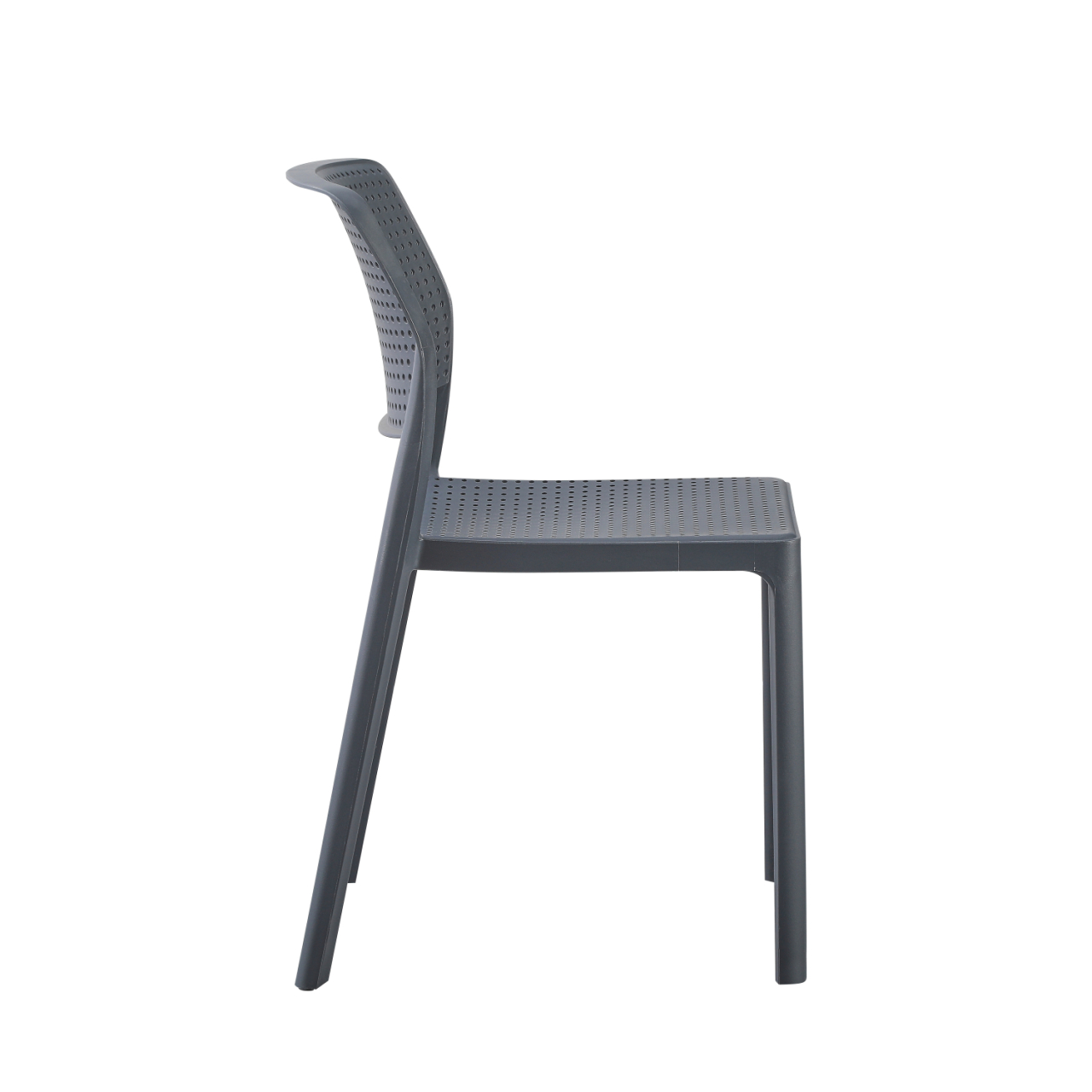CHAIR OUTDOOR COMFEE HM6101.03 POLYPROPYLENE IN GREY 41x57x82H cm. [3]