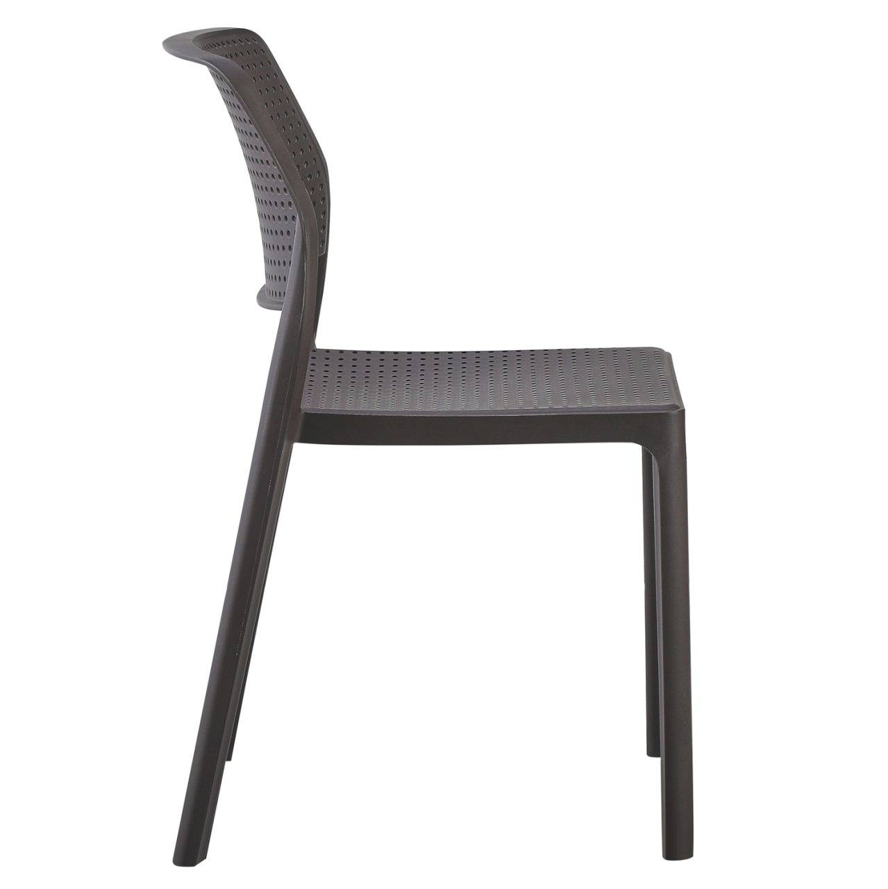 CHAIR OUTDOOR COMFEE HM6101.09 POLYPROPYLENE IN BROWN 41x57x82H cm. [4]