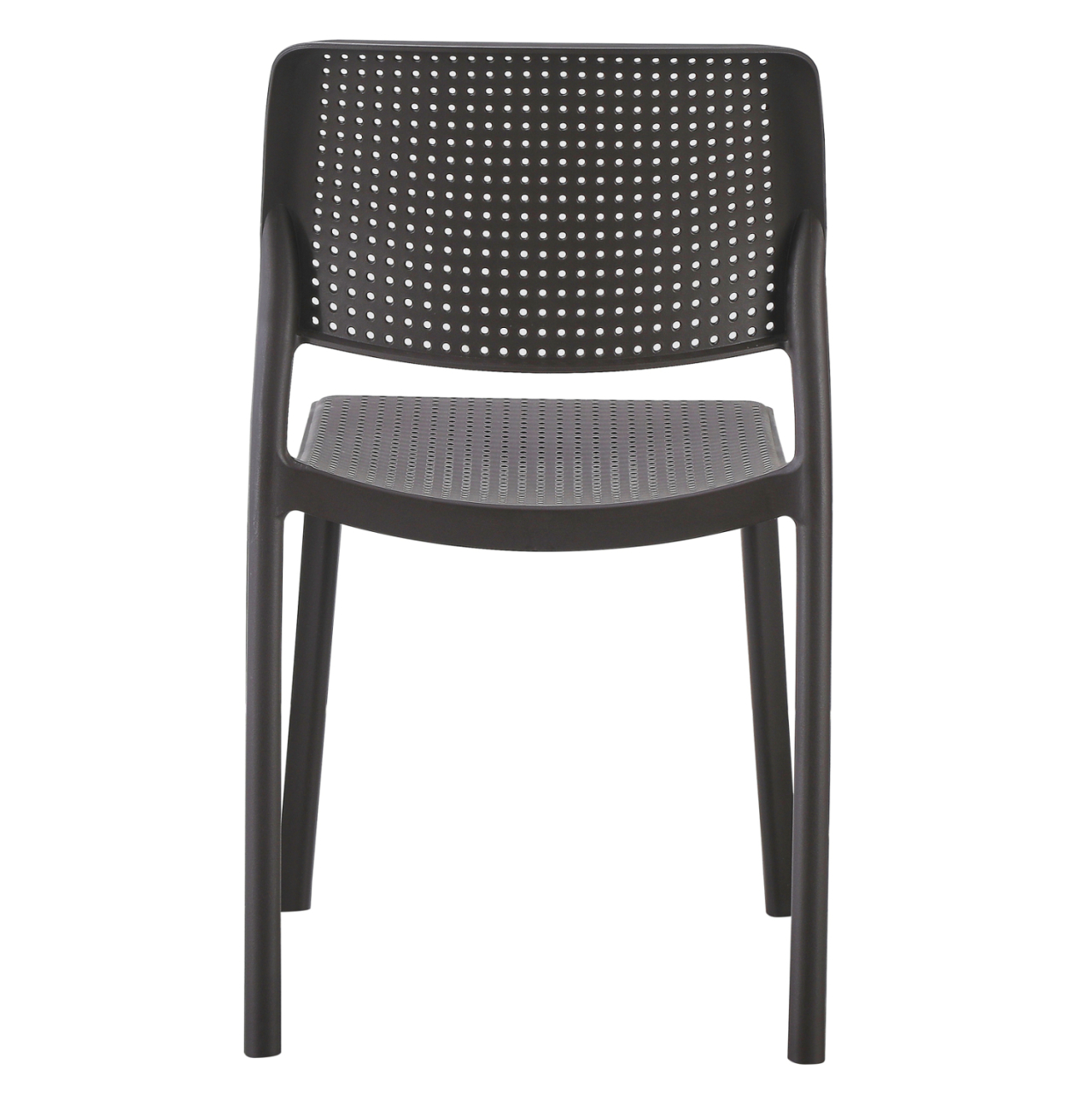 CHAIR OUTDOOR COMFEE HM6101.09 POLYPROPYLENE IN BROWN 41x57x82H cm. [5]