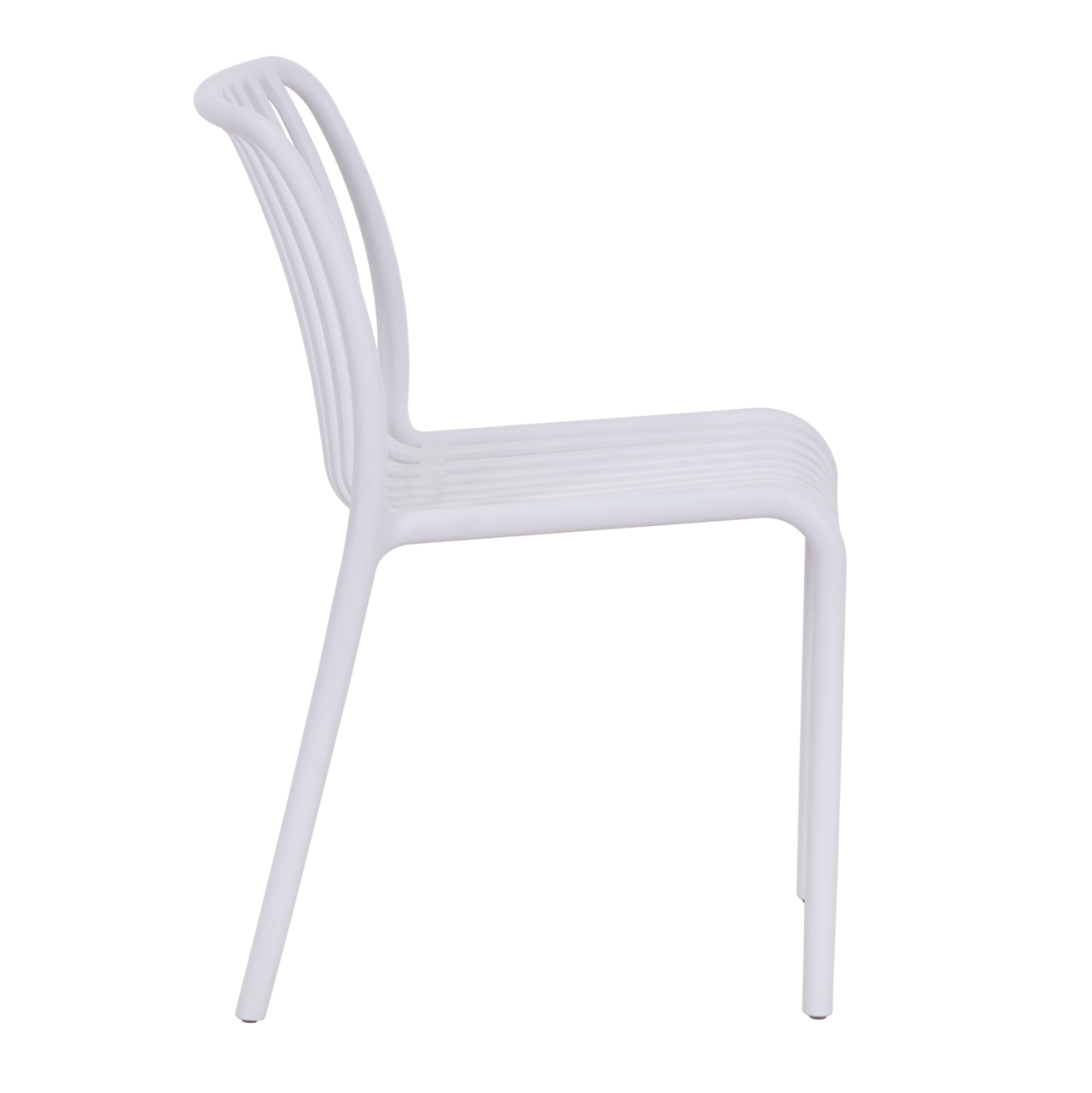 CHAIR OUTDOOR CONVEE HM6104.01 POLYPROPYLENE IN WHITE 48x56x79Hcm. [4]