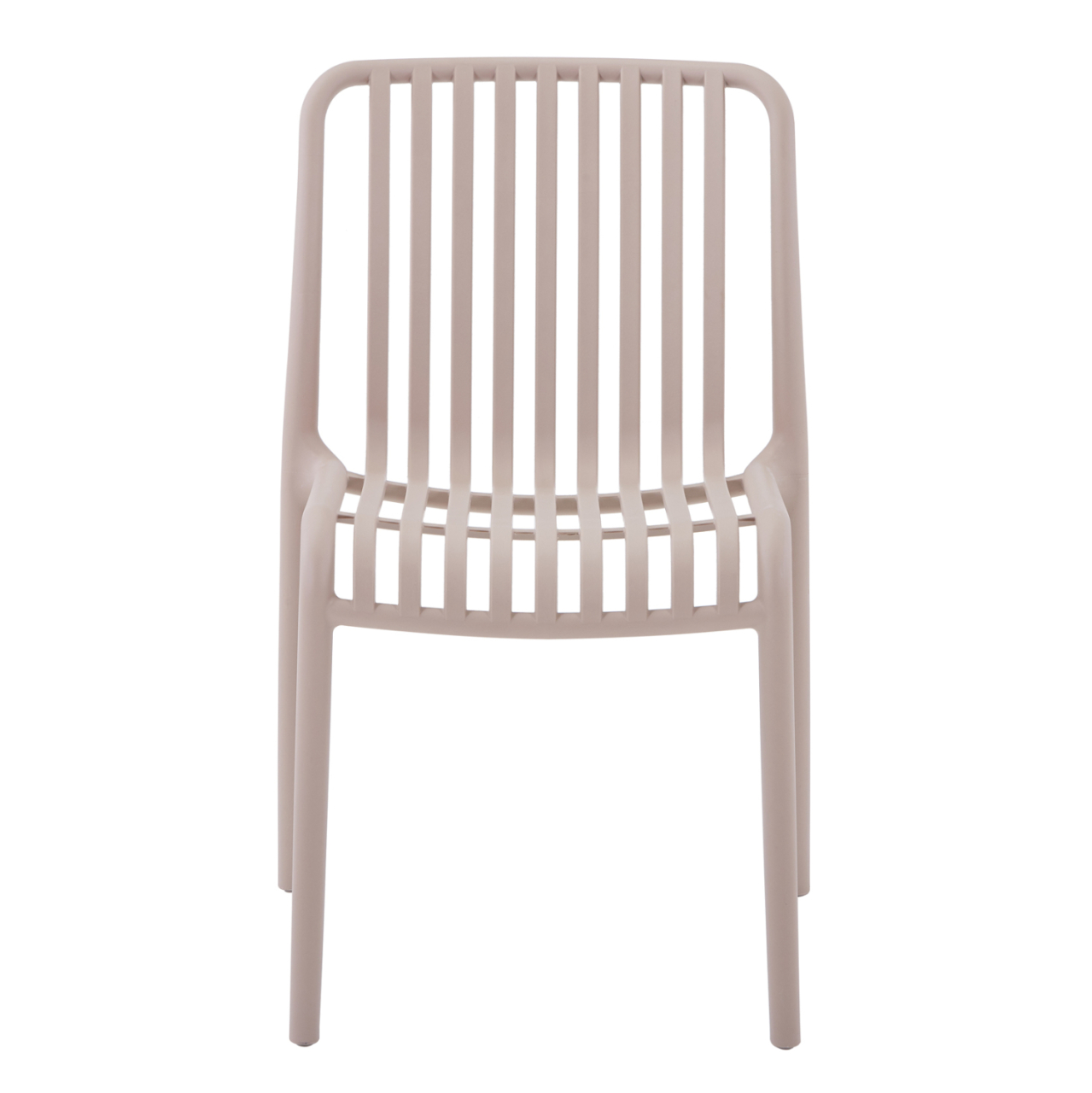 CHAIR OUTDOOR CONVEE HM6104.04 POLYPROPYLENE IN CAPPUCCINO 48x56x79Hcm. [3]