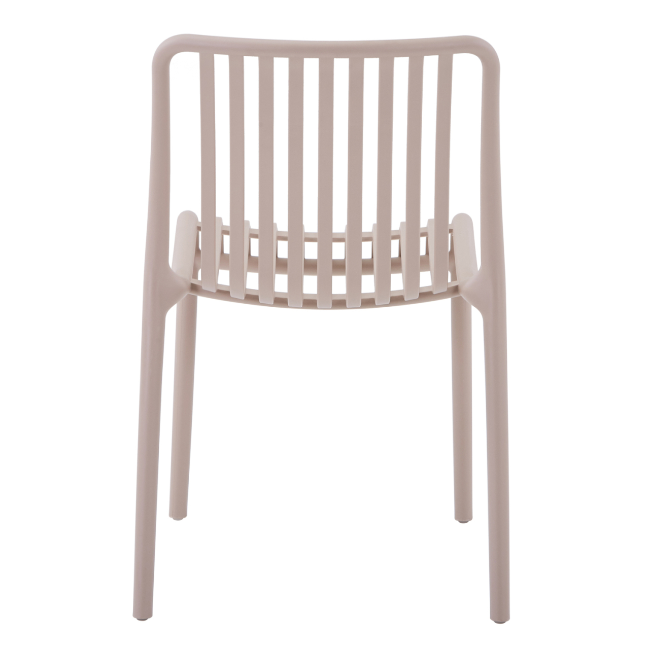 CHAIR OUTDOOR CONVEE HM6104.04 POLYPROPYLENE IN CAPPUCCINO 48x56x79Hcm. [5]