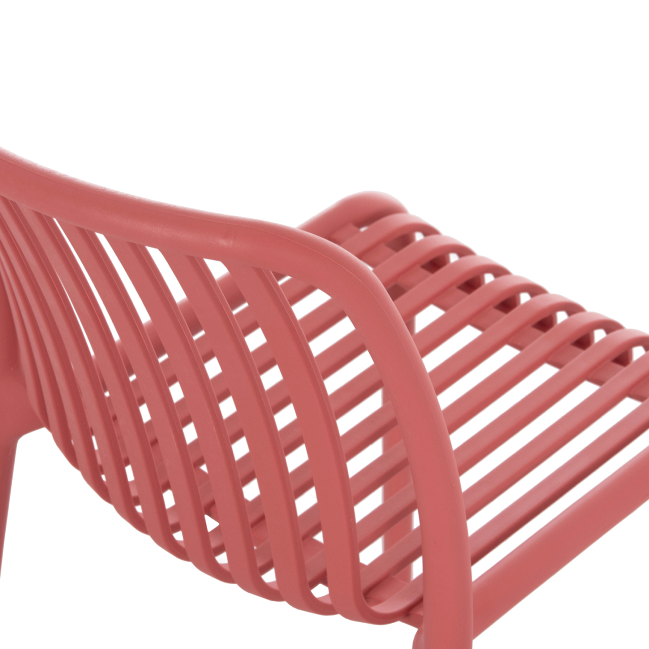CHAIR OUTDOOR CONVEE HM6104.05 POLYPROPYLENE IN RED 48x56x79Hcm. [9]