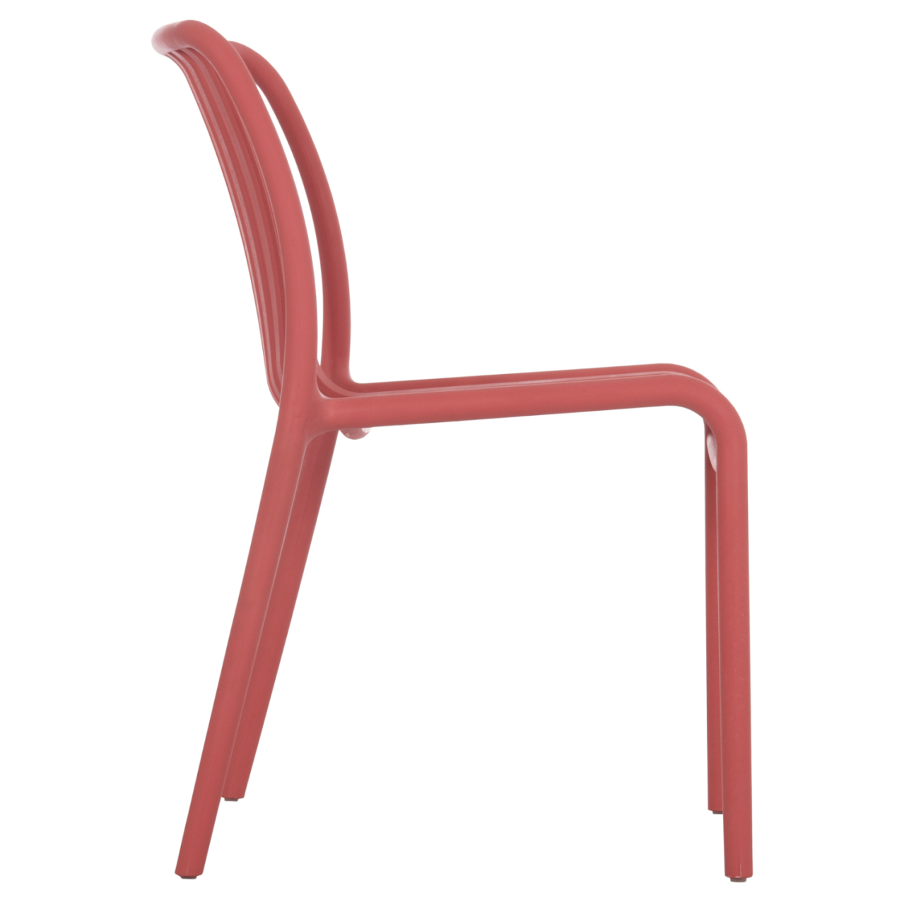 CHAIR OUTDOOR CONVEE HM6104.05 POLYPROPYLENE IN RED 48x56x79Hcm. [4]