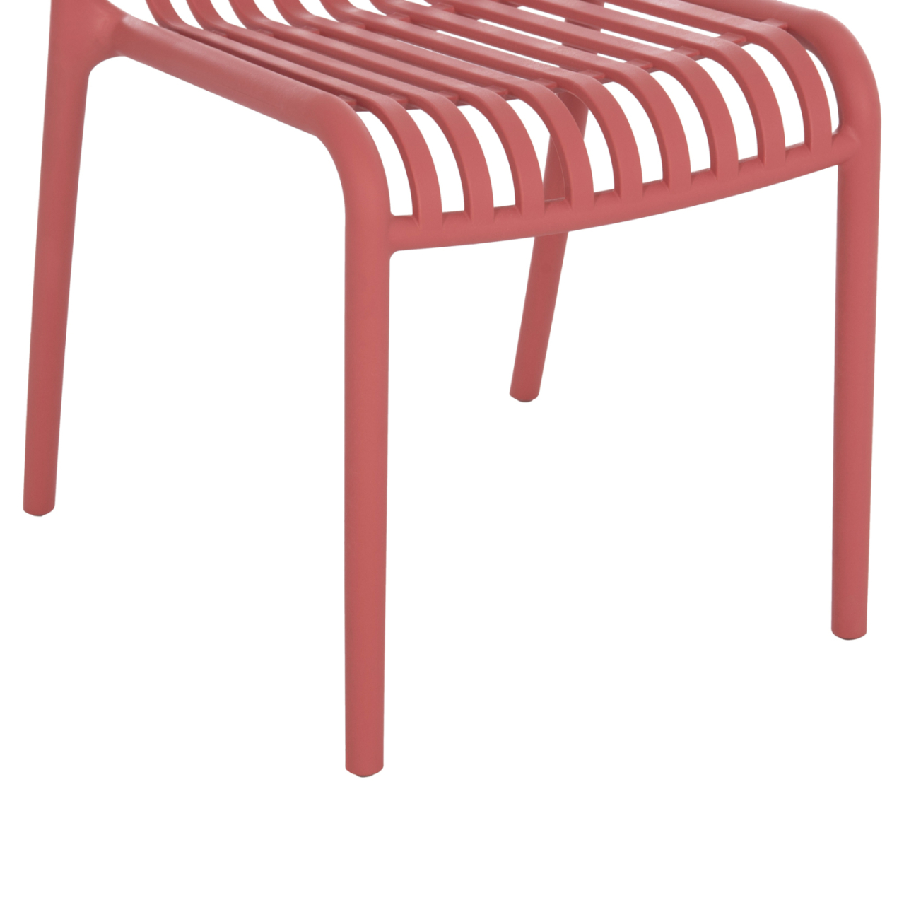 CHAIR OUTDOOR CONVEE HM6104.05 POLYPROPYLENE IN RED 48x56x79Hcm. [10]