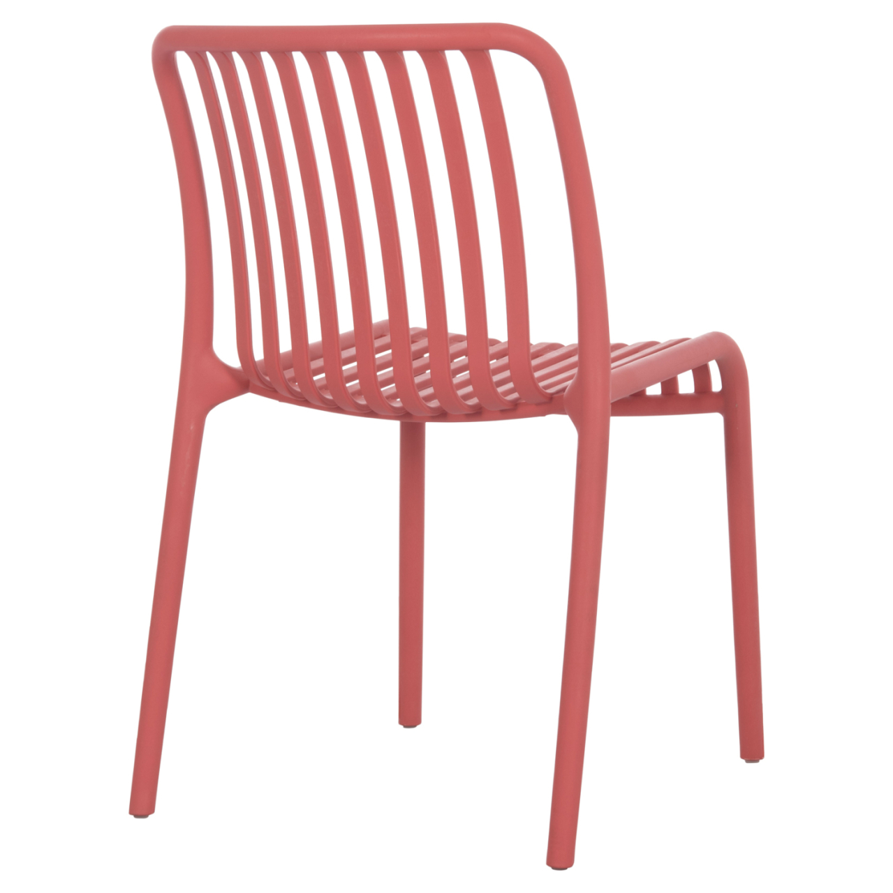 CHAIR OUTDOOR CONVEE HM6104.05 POLYPROPYLENE IN RED 48x56x79Hcm. [5]