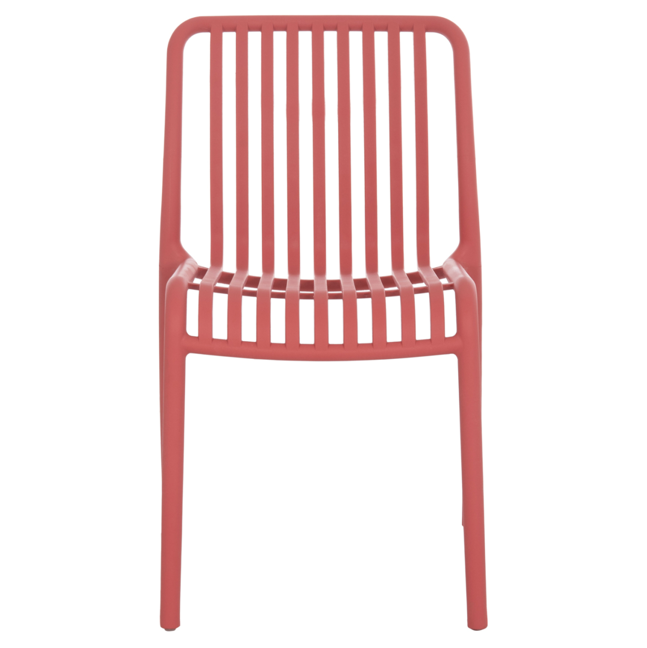 CHAIR OUTDOOR CONVEE HM6104.05 POLYPROPYLENE IN RED 48x56x79Hcm. [3]