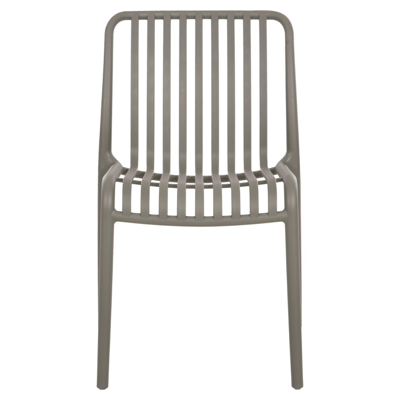 CHAIR OUTDOOR CONVEE HM6104.07 POLYPROPYLENE IN DARK OLIVE 48x56x79Hcm. [3]
