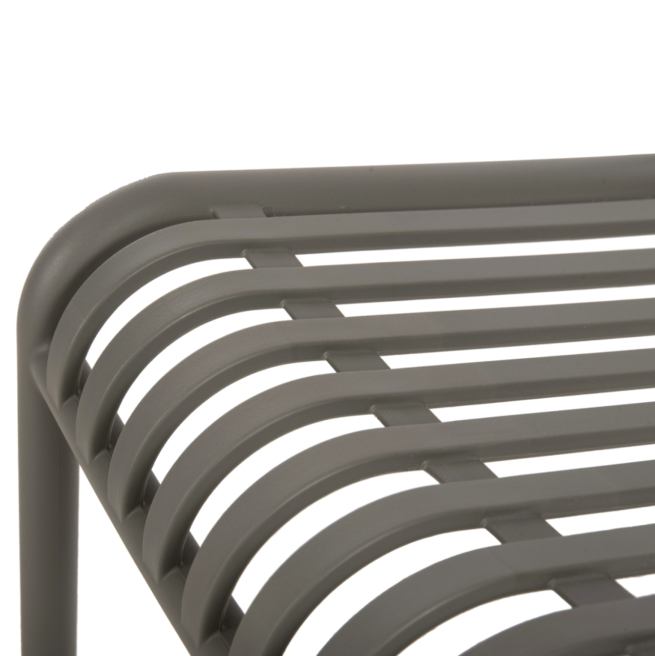 CHAIR OUTDOOR CONVEE HM6104.07 POLYPROPYLENE IN DARK OLIVE 48x56x79Hcm. [9]