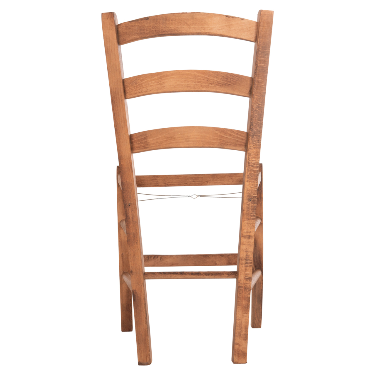 CHAIR PAROS HM5585.01 BEECH WOOD IMPREGNATED IN WALNUT COLOR 40x41x87Hcm.FRAME ONLY [6]