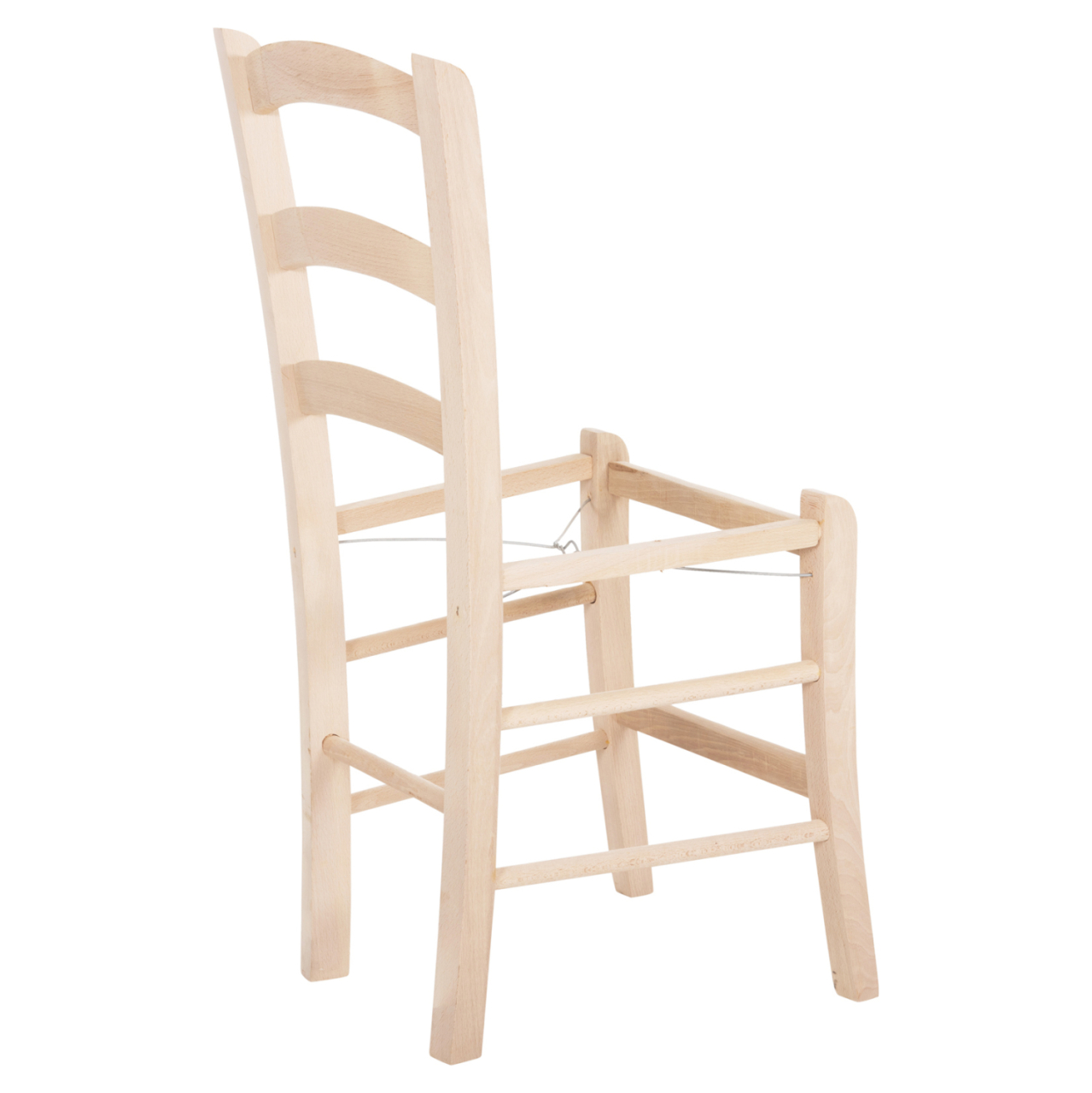 CHAIR PAROS HM5585.02 BEECH WOOD IMPREGNATED-NOT PAINTED 40x41x87Hcm.FRAME ONLY [5]