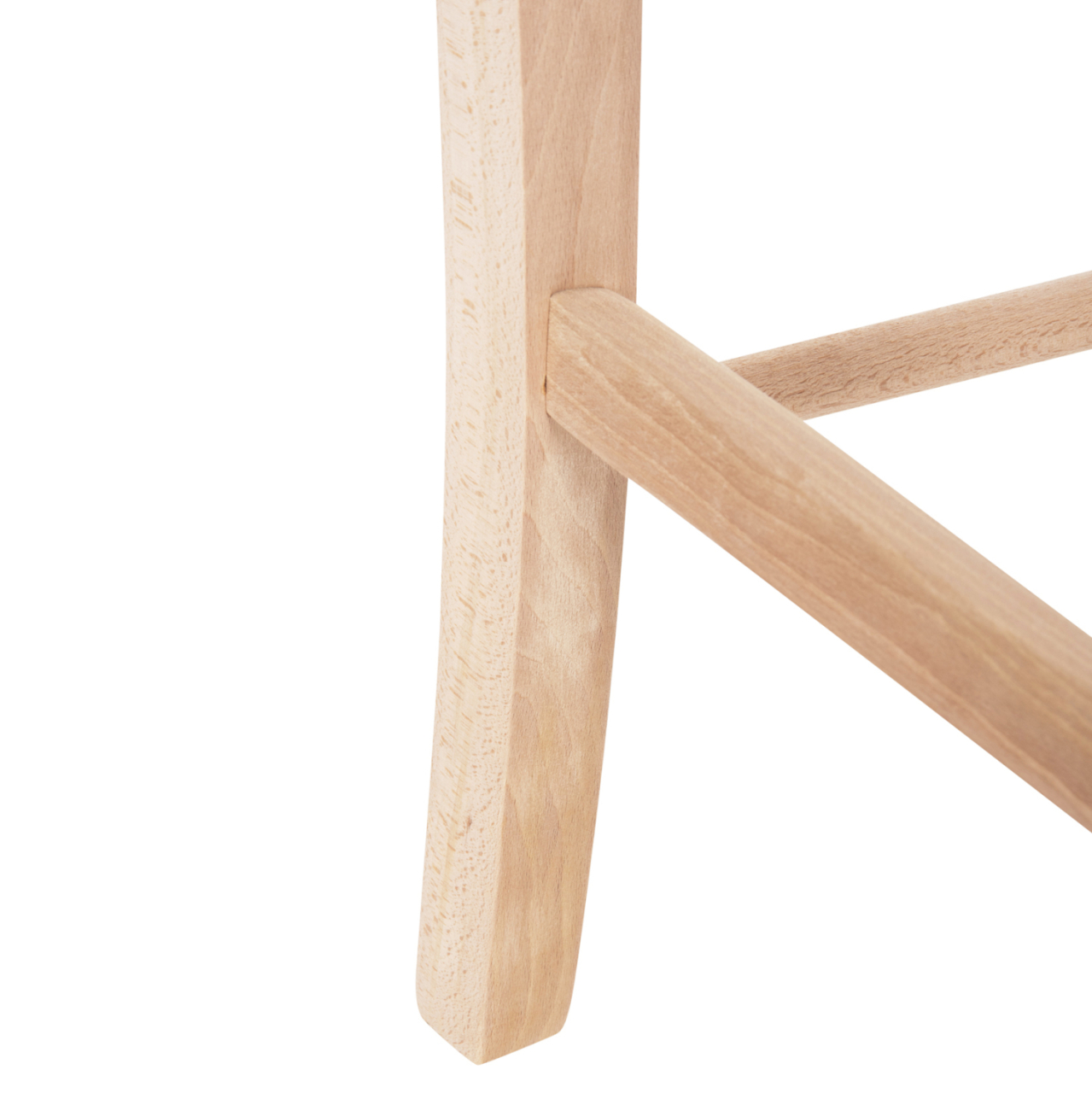 CHAIR PAROS HM5585.02 BEECH WOOD IMPREGNATED-NOT PAINTED 40x41x87Hcm.FRAME ONLY [10]
