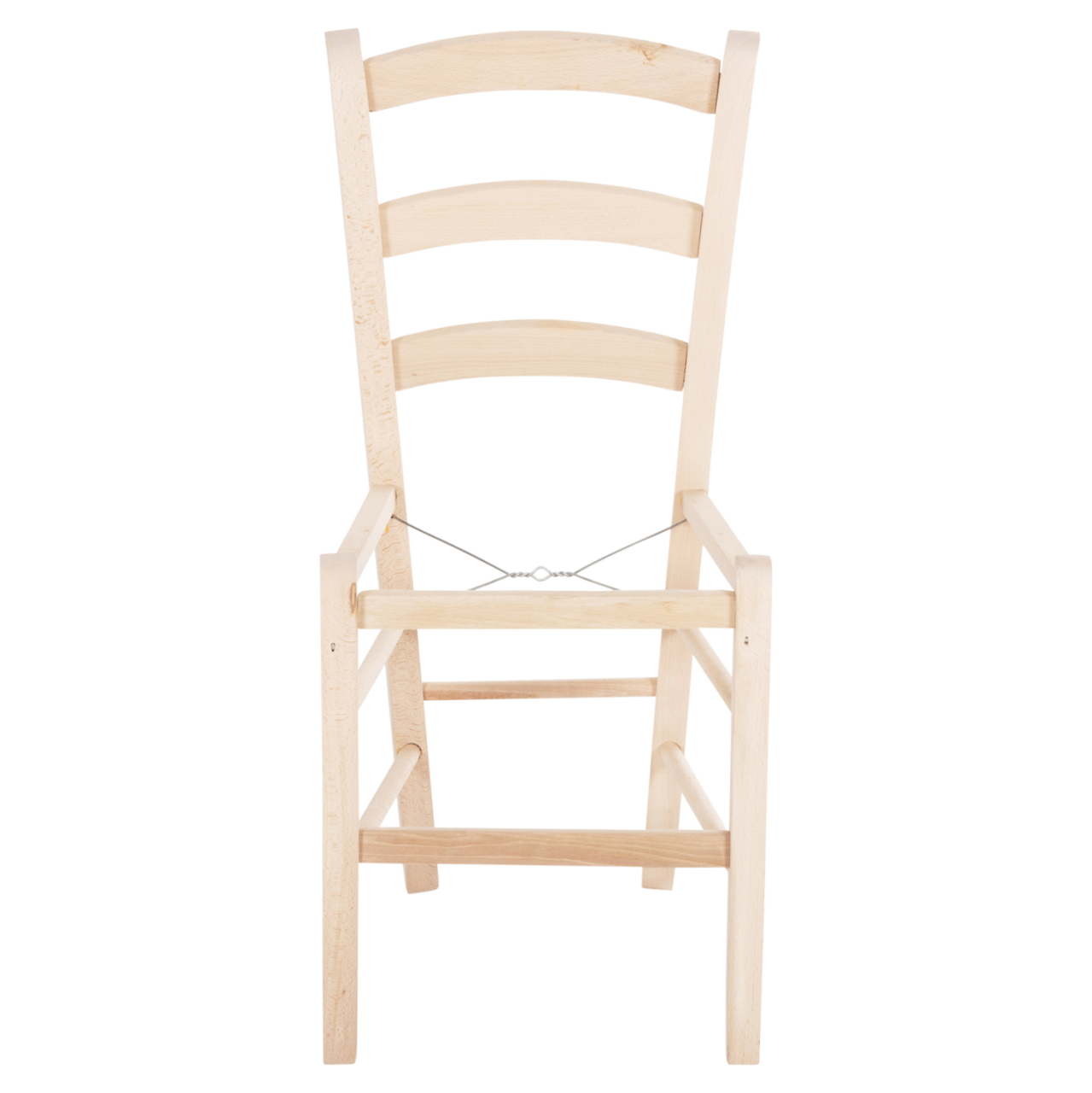 CHAIR PAROS HM5585.02 BEECH WOOD IMPREGNATED-NOT PAINTED 40x41x87Hcm.FRAME ONLY [3]
