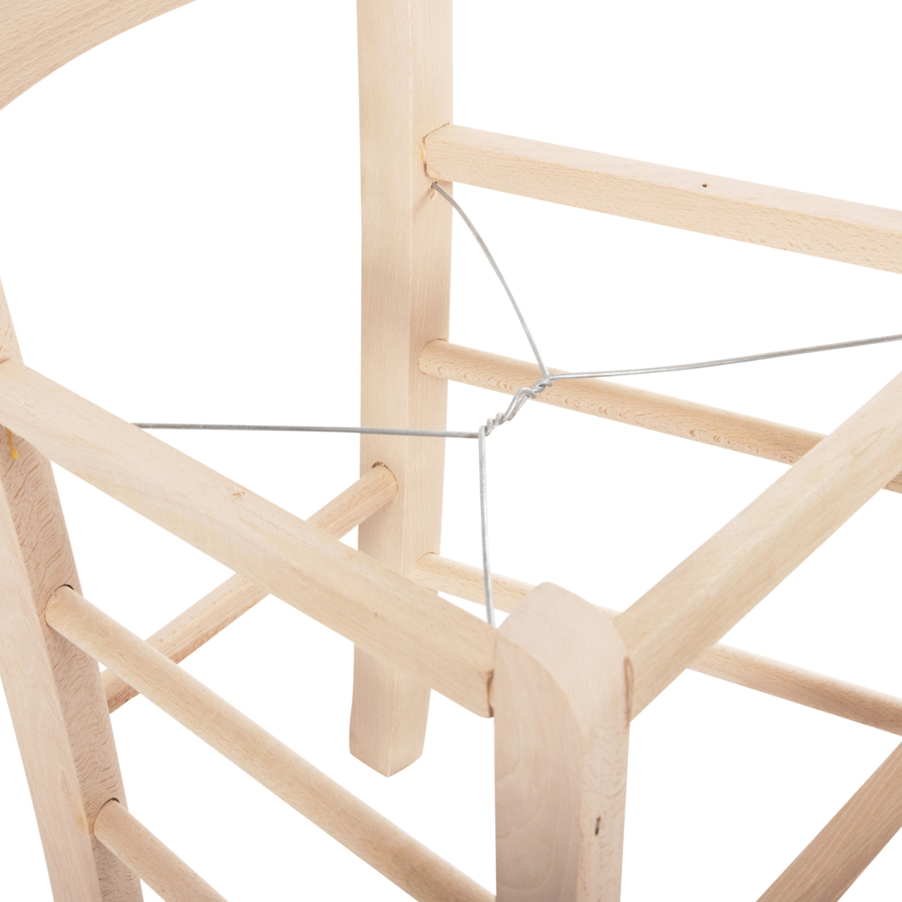 CHAIR PAROS HM5585.02 BEECH WOOD IMPREGNATED-NOT PAINTED 40x41x87Hcm.FRAME ONLY [8]