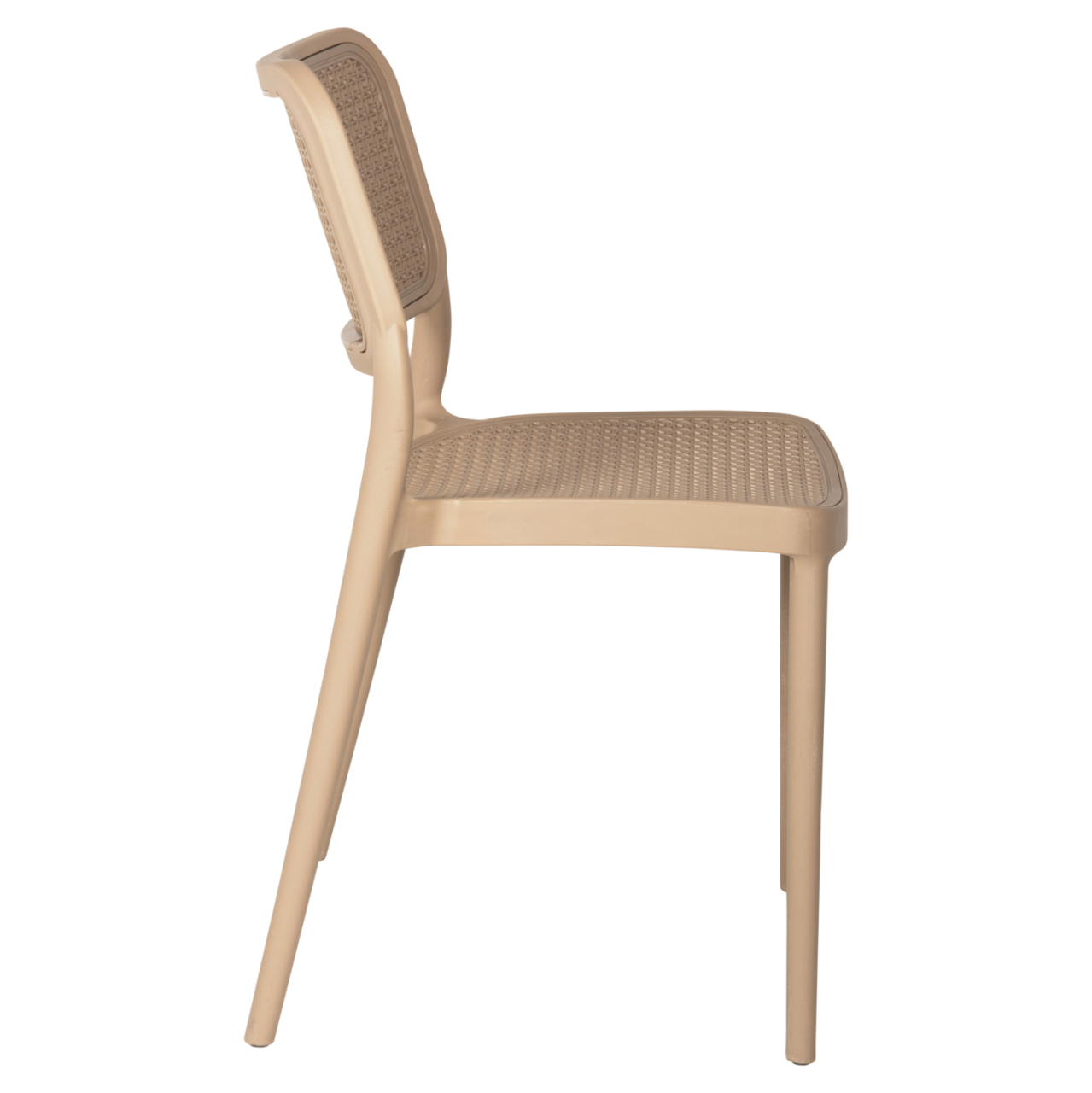 CHAIR POLYPROPYLENE MEKO HM5934.03 CAPPUCCINO 51x52x80Hcm. [4]