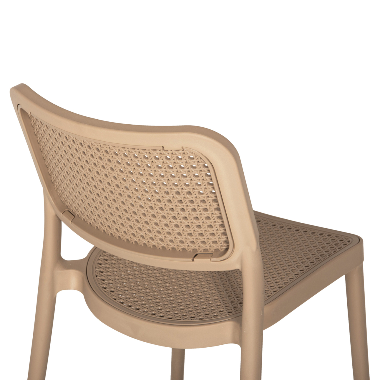 CHAIR POLYPROPYLENE MEKO HM5934.03 CAPPUCCINO 51x52x80Hcm. [9]