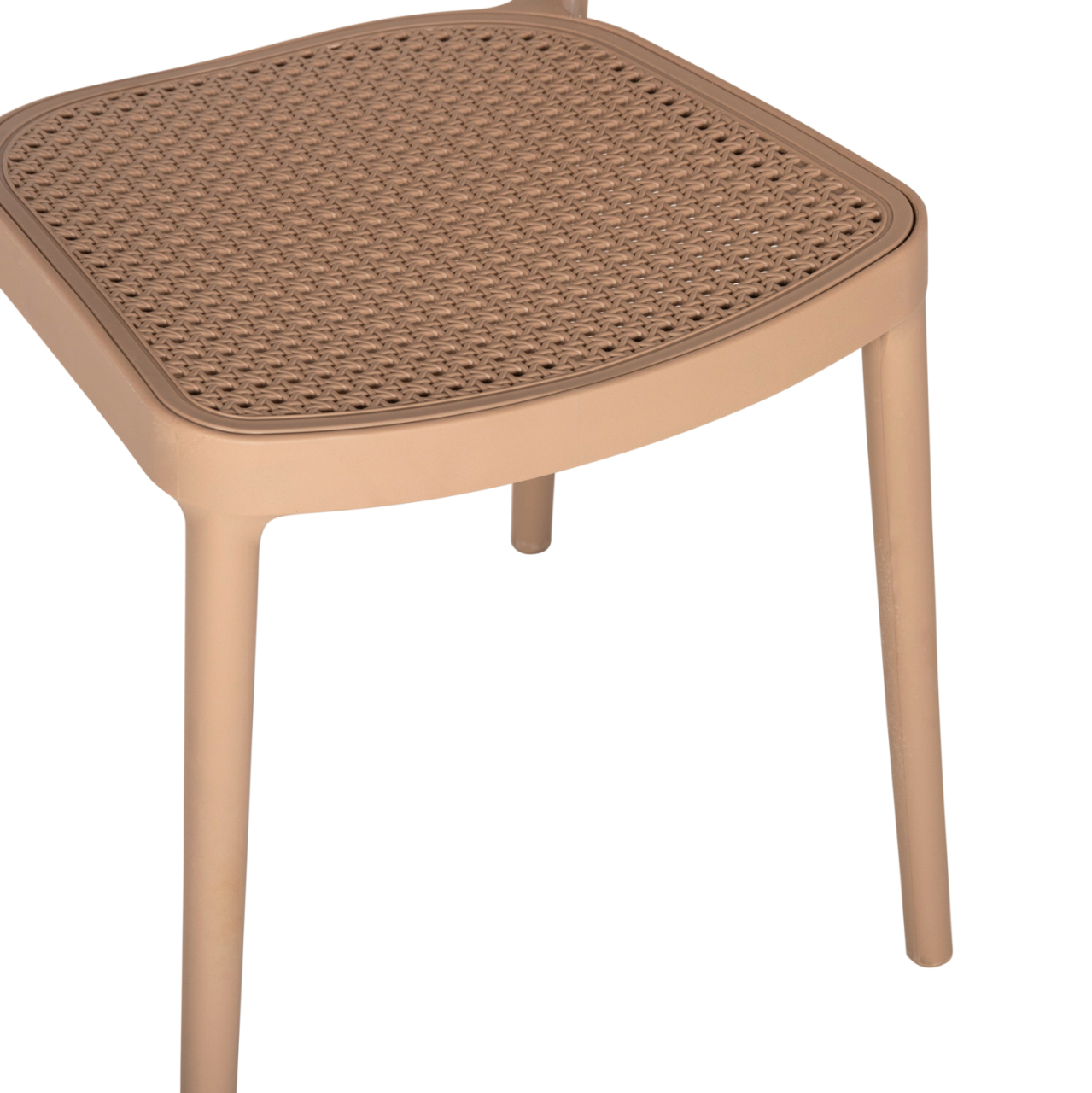 CHAIR POLYPROPYLENE MEKO HM5934.03 CAPPUCCINO 51x52x80Hcm. [10]