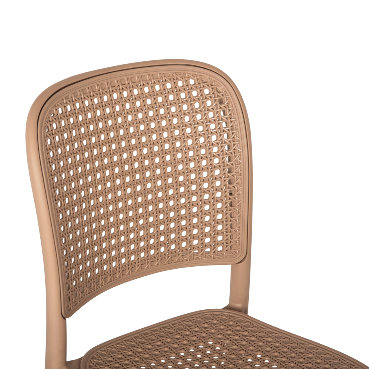 CHAIR POLYROPYLENE FLOW HM5937.03 CAPPUCCINO SEAT AND BACKREST 41x53x85,5Hcm. [7]