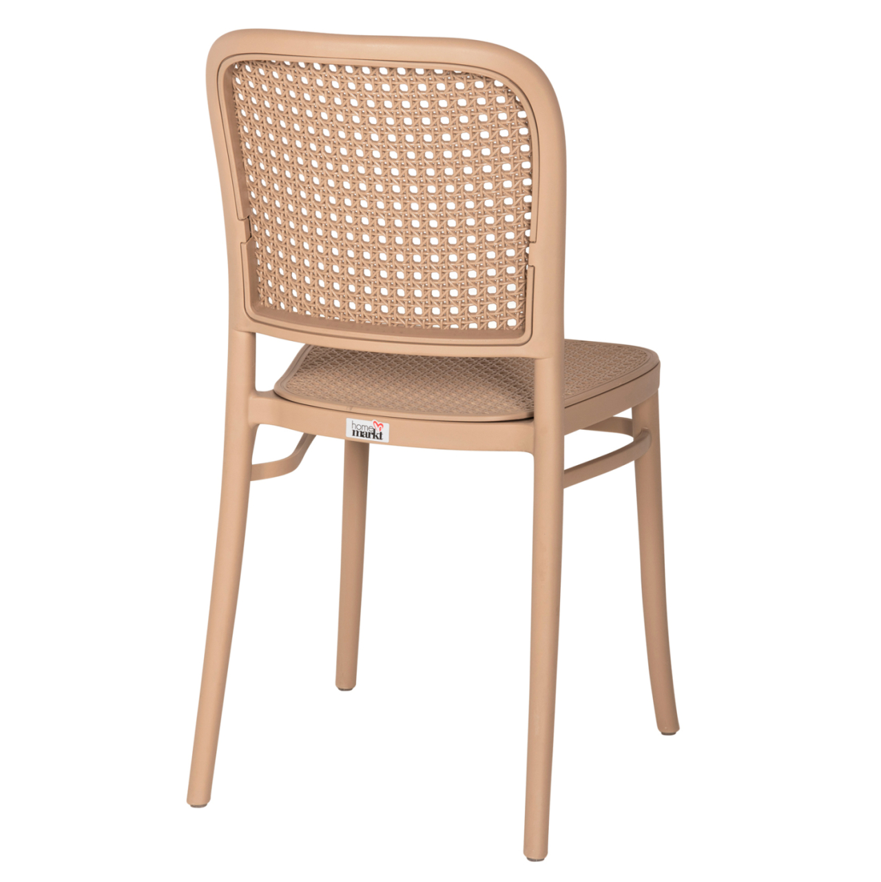 CHAIR POLYROPYLENE FLOW HM5937.03 CAPPUCCINO SEAT AND BACKREST 41x53x85,5Hcm. [5]