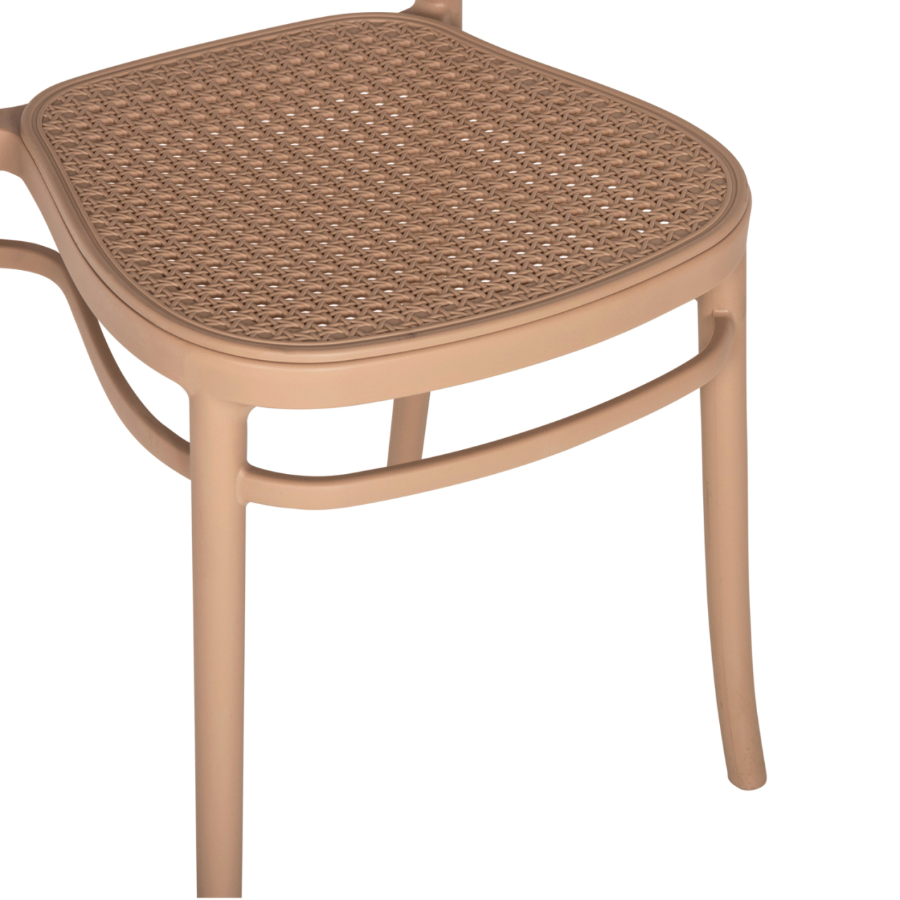 CHAIR POLYROPYLENE FLOW HM5937.03 CAPPUCCINO SEAT AND BACKREST 41x53x85,5Hcm. [9]