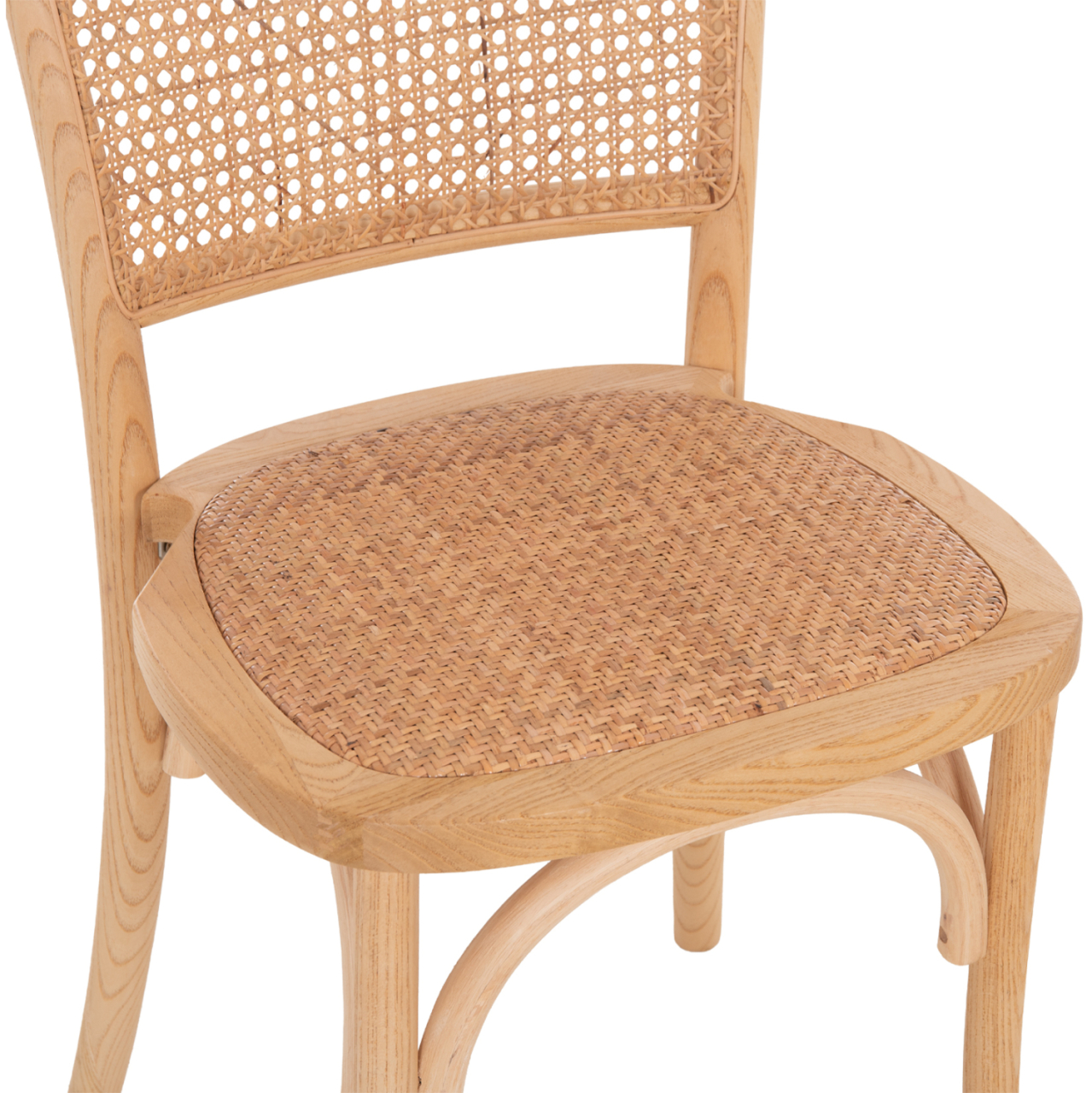 CHAIR SLOAN PROFESSIONAL BEECH WOOD PERFORATED BACKREST HM8915.21 NATURAL 45x48x88Hcm. [8]