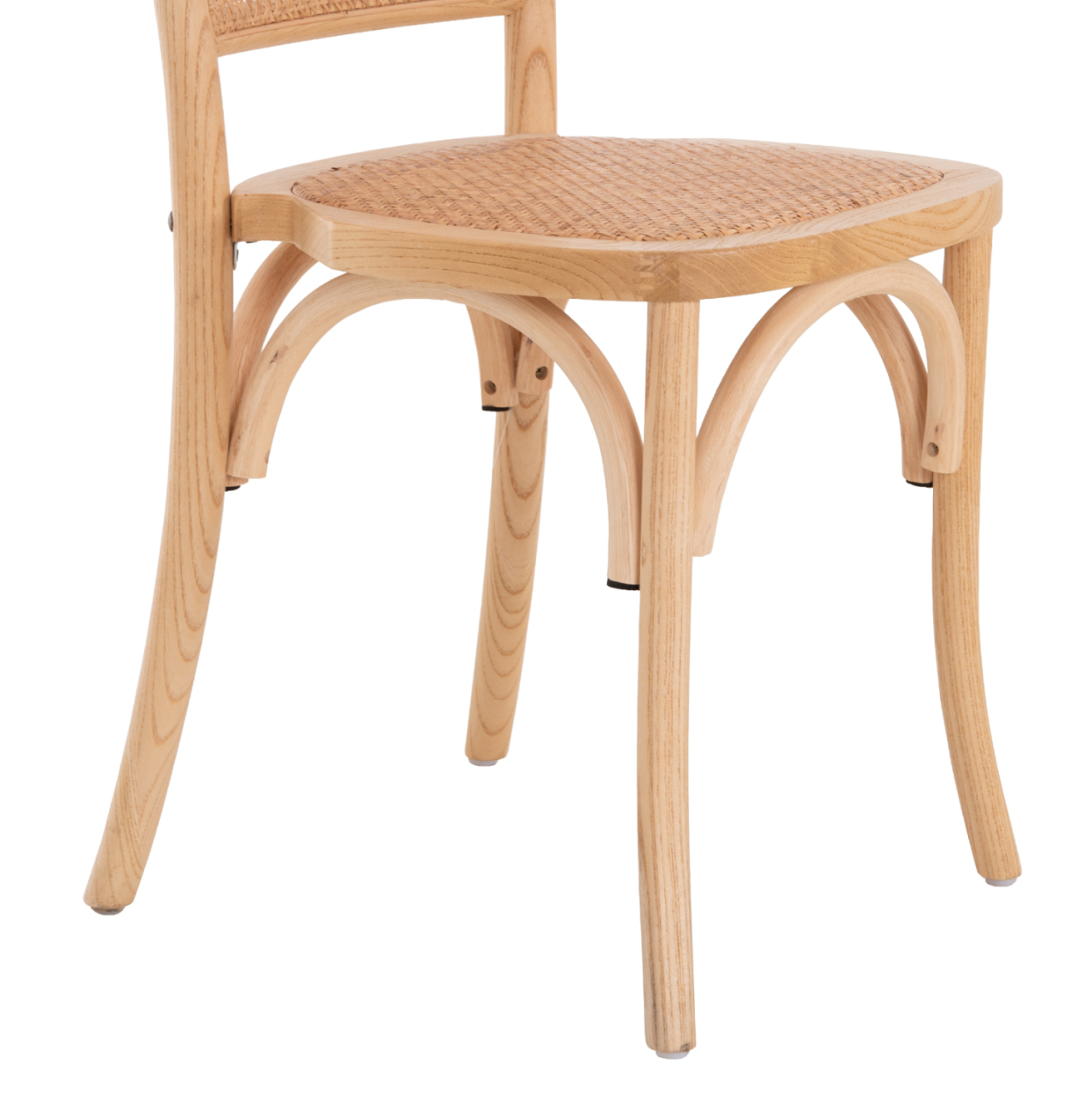 CHAIR SLOAN PROFESSIONAL BEECH WOOD PERFORATED BACKREST HM8915.21 NATURAL 45x48x88Hcm. [9]