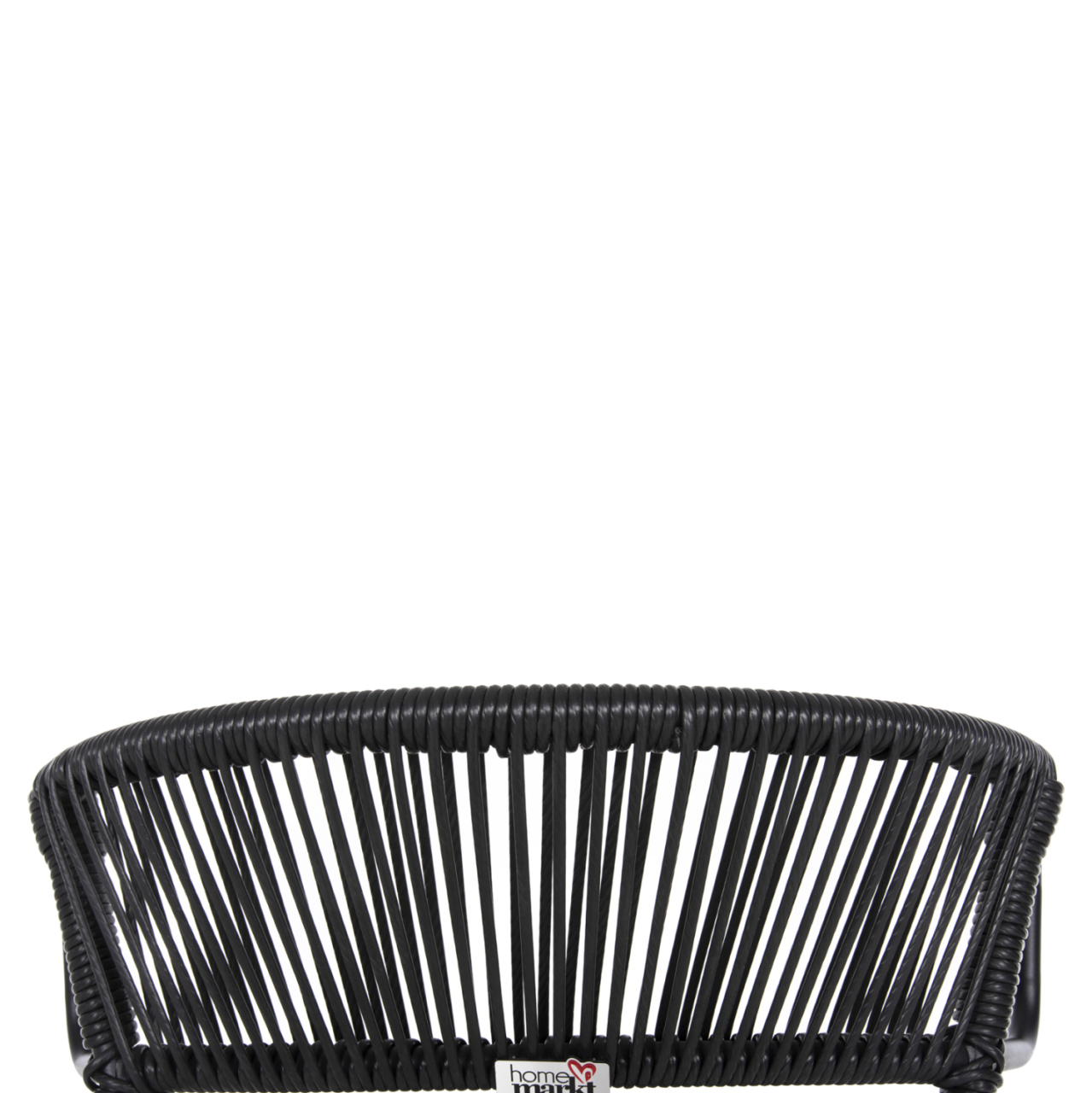CHAIR SUKI HM6053.02 METAL AND SYNTHETIC RATTAN IN BLACK COLOR 54x62x80Hcm. [9]