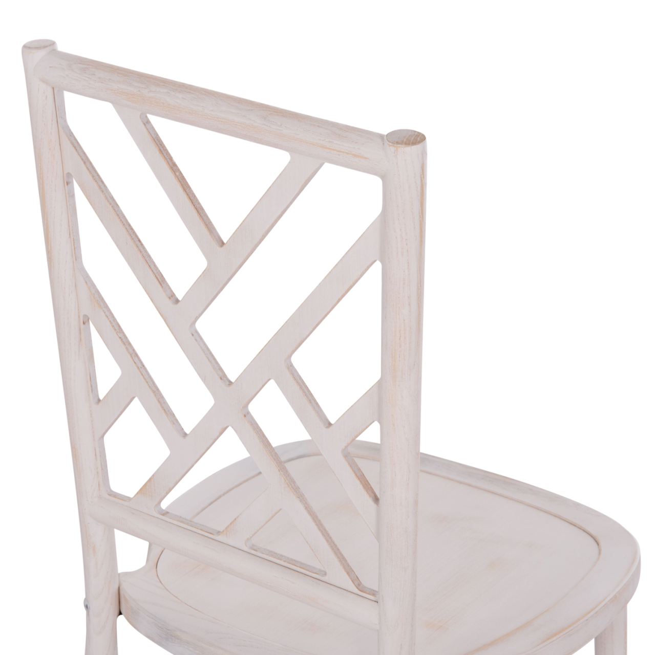 CHAIR TOON WOOD IN WHITEWASH AND PLYWOOD SEAT 44.5x48x96Ηcm.ΗΜ9410.05 [9]
