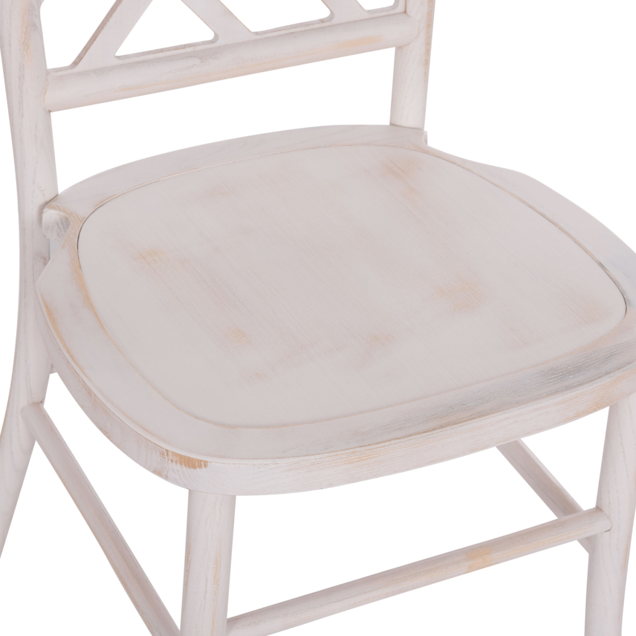 CHAIR TOON WOOD IN WHITEWASH AND PLYWOOD SEAT 44.5x48x96Ηcm.ΗΜ9410.05 [8]