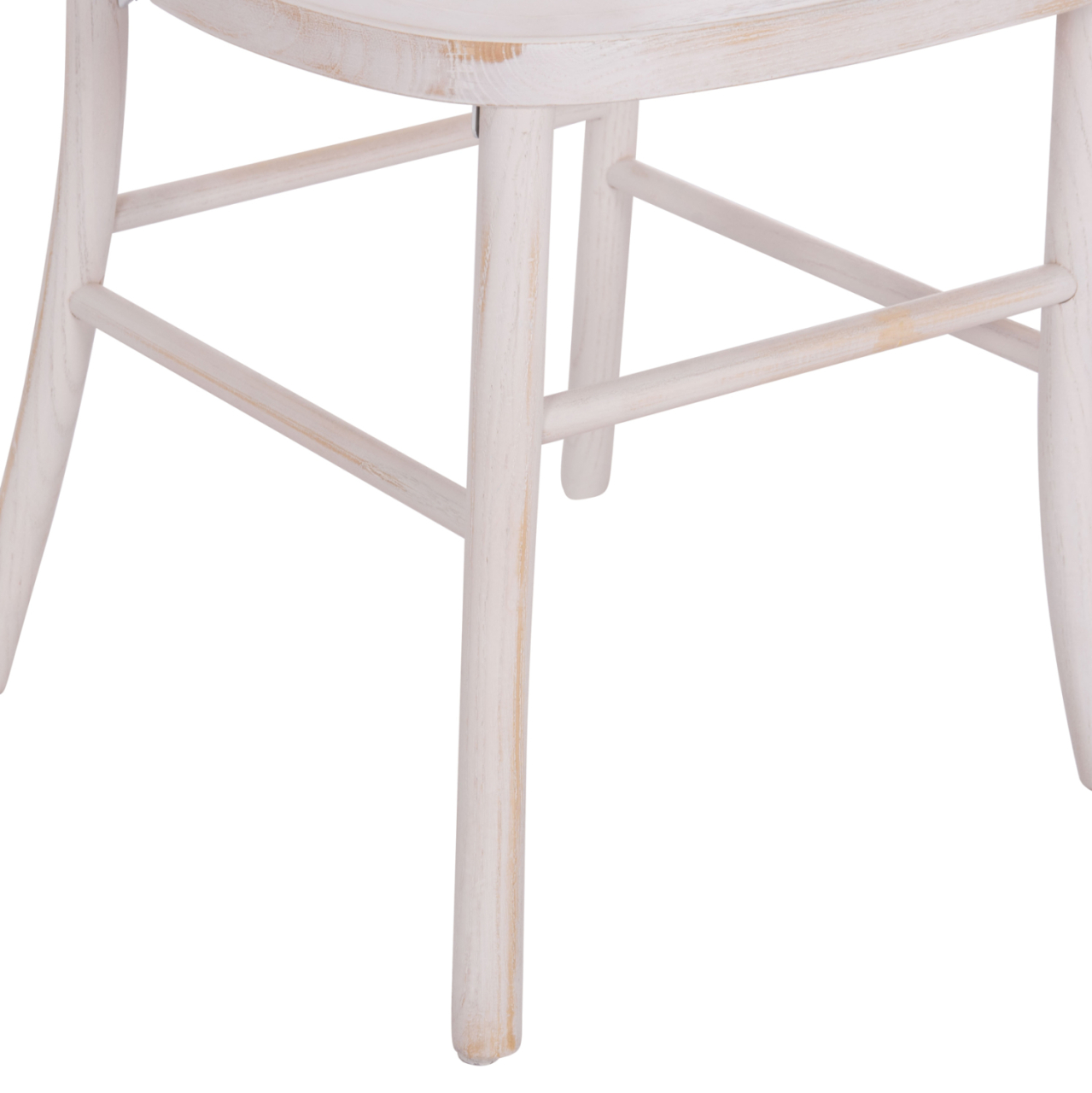 CHAIR TOON WOOD IN WHITEWASH AND PLYWOOD SEAT 44.5x48x96Ηcm.ΗΜ9410.05 [10]