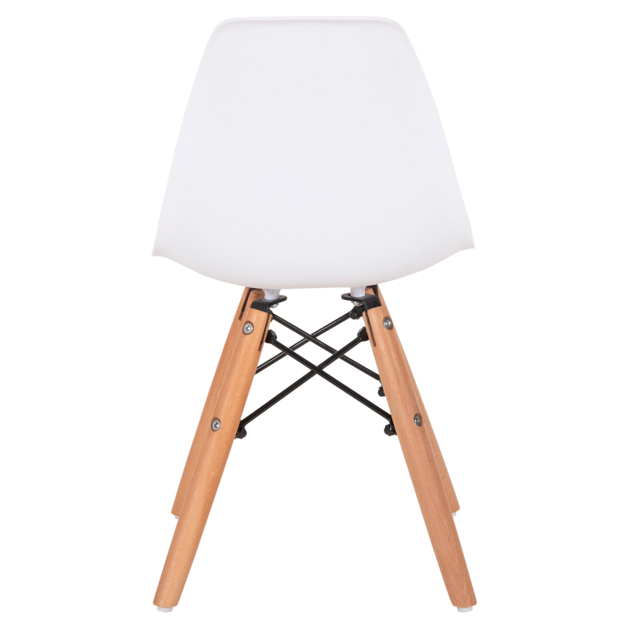 Chair Twist Kid HM8453.01 with wooden legs and seat PP white 31x34x55.5H [6]