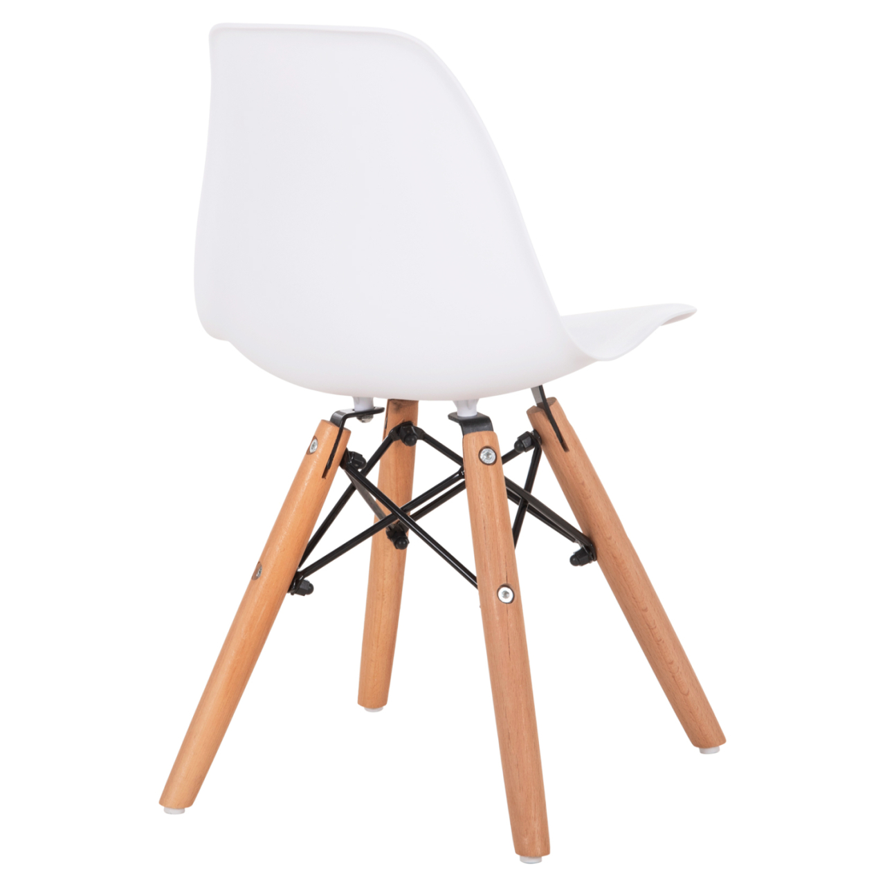 Chair Twist Kid HM8453.01 with wooden legs and seat PP white 31x34x55.5H [5]