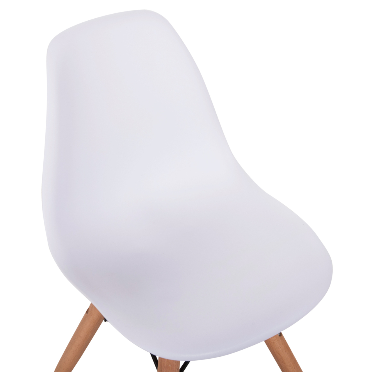Chair Twist Kid HM8453.01 with wooden legs and seat PP white 31x34x55.5H [8]