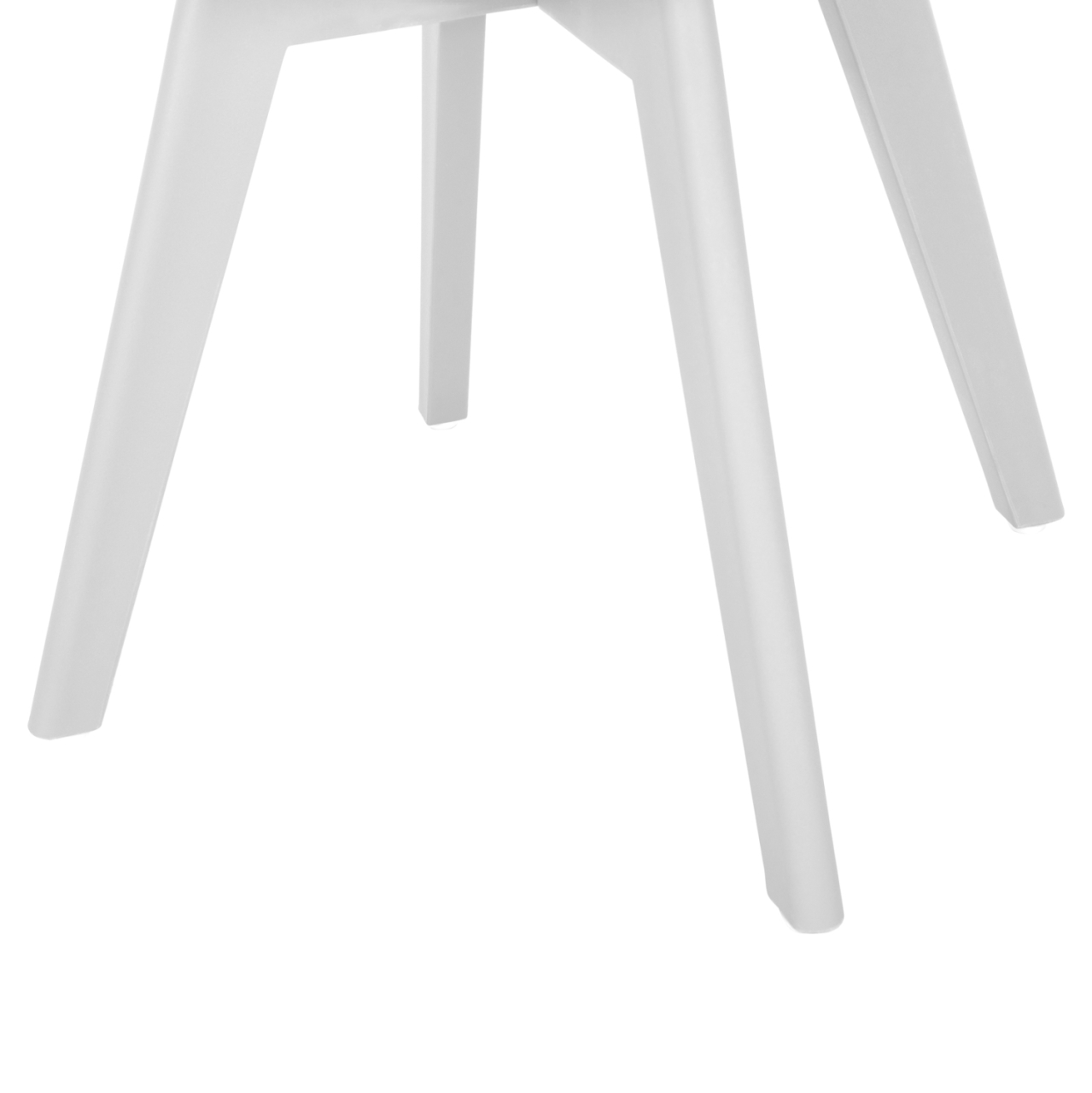 Chair Vegas HM0033.31 POLYPROPYLENE-PU-WHITE 47,5x55x82 cm [9]