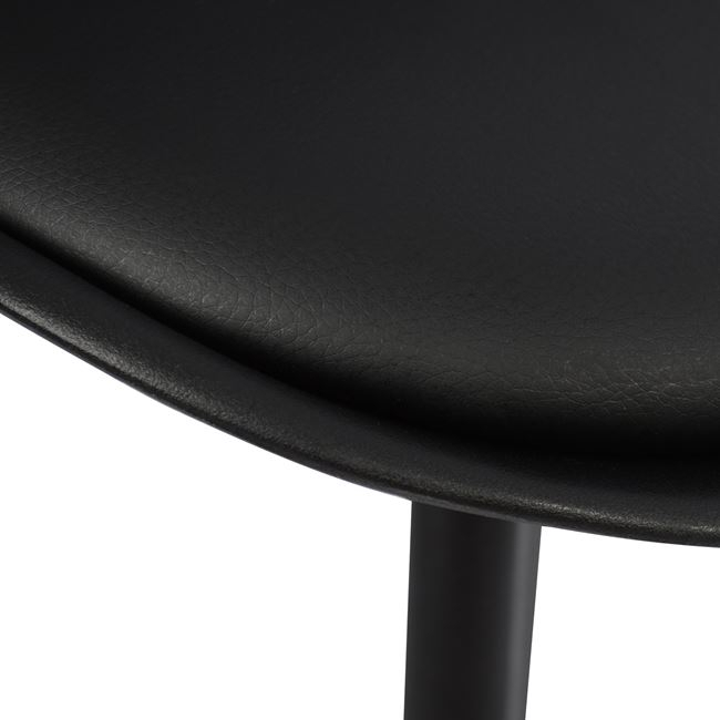 Chair Vegas HM0033.32 POLYPROPYLENE-PU-BLACK 47,5x55x82 cm [8]