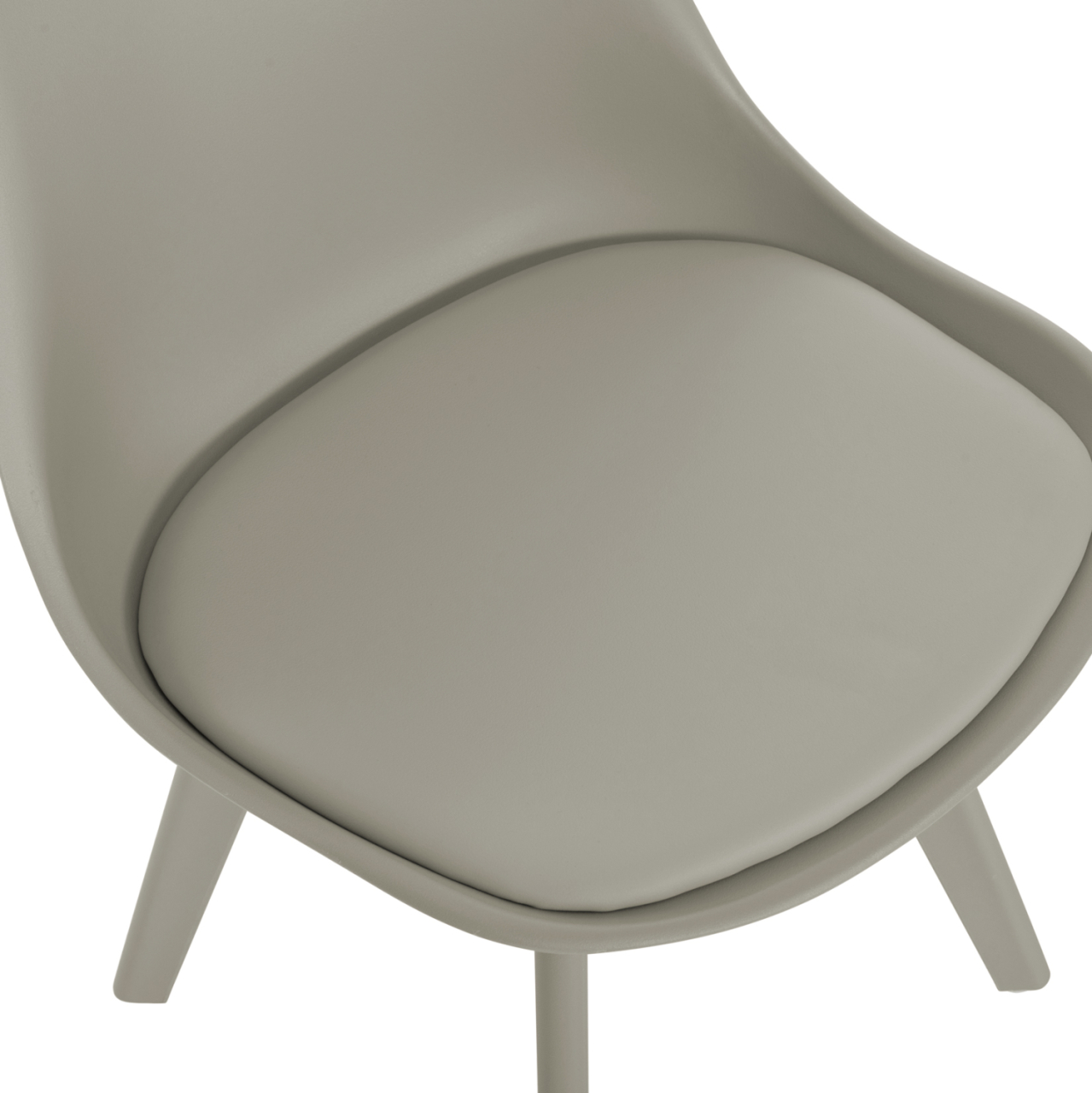 Chair Vegas HM0033.40 POLYPROPYLENE-PU-GREY 48x56x82 [8]