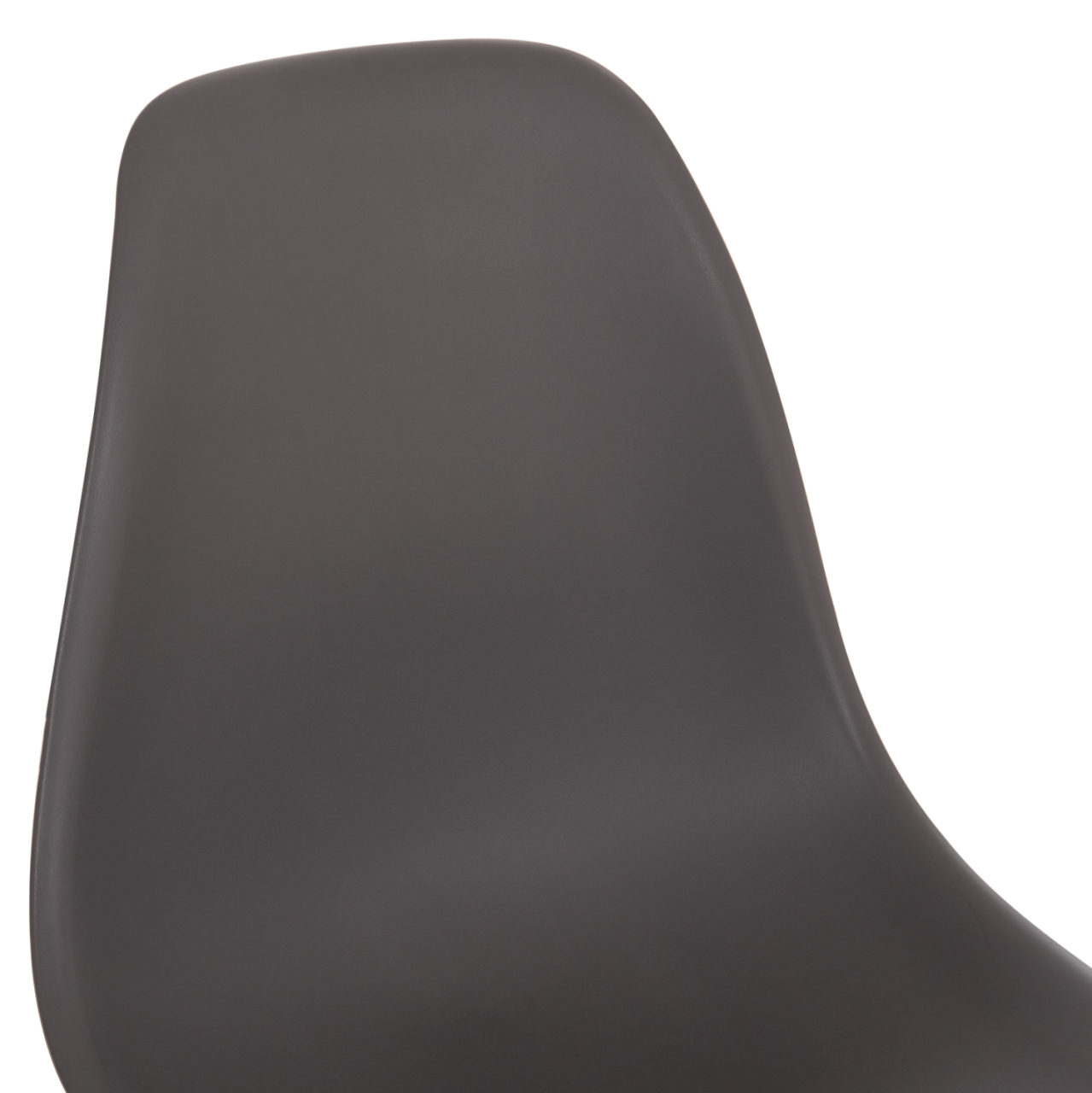 Chair with wooden legs and seat Twist PP Grey HM8460.10 46x50x82 cm [7]