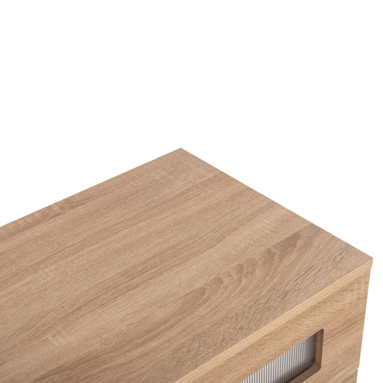 CHEST OF DRAWERS THORGAN HM9880.01 MELAMINE IN SONAMA-4 DRAWERS 80Χ40Χ83Hcm. [9]