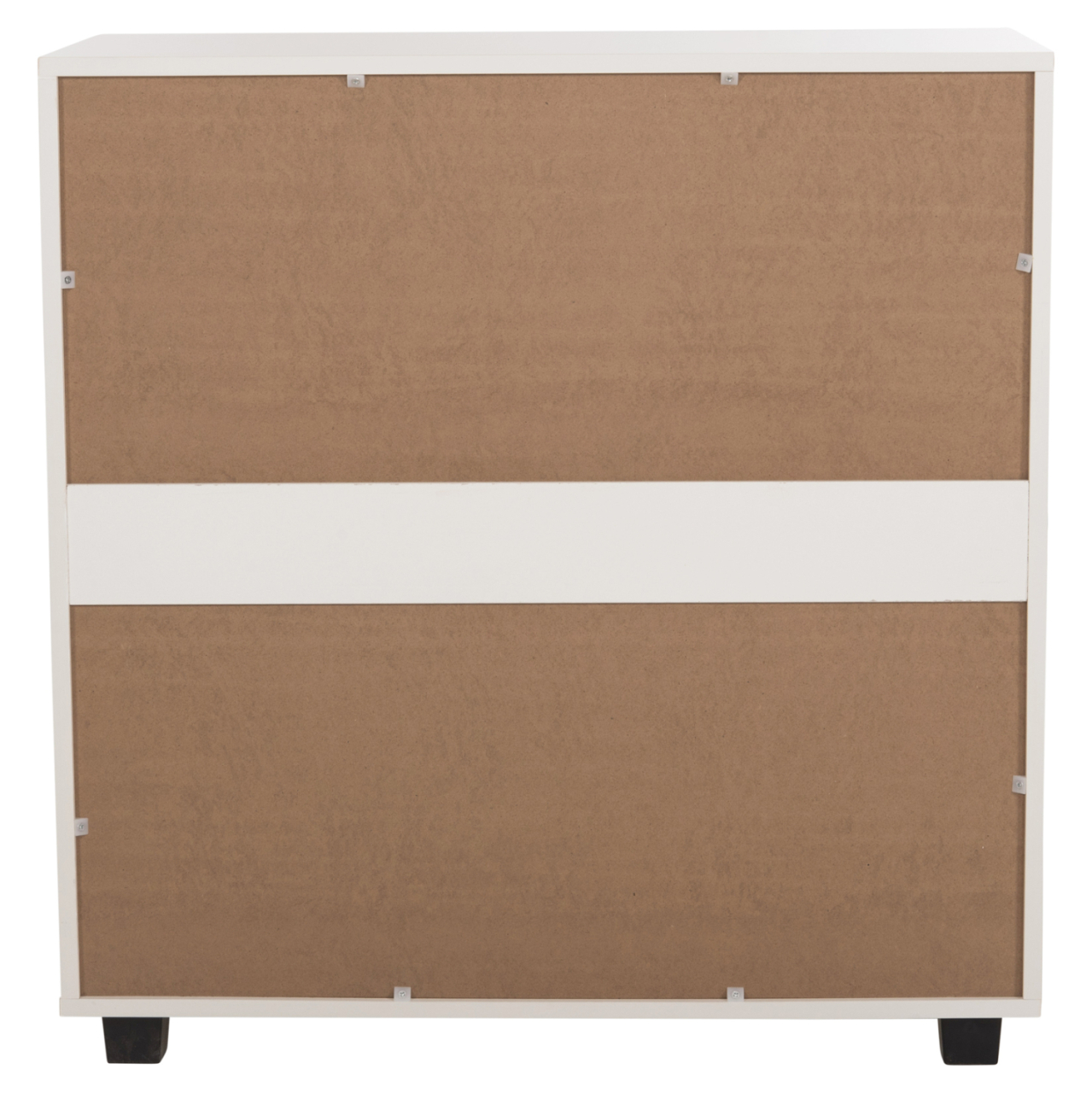 CHEST OF DRAWERS THORGAN HM9880.03 MELAMINE IN WHITE-4 DRAWERS 80Χ40Χ83Hcm. [6]