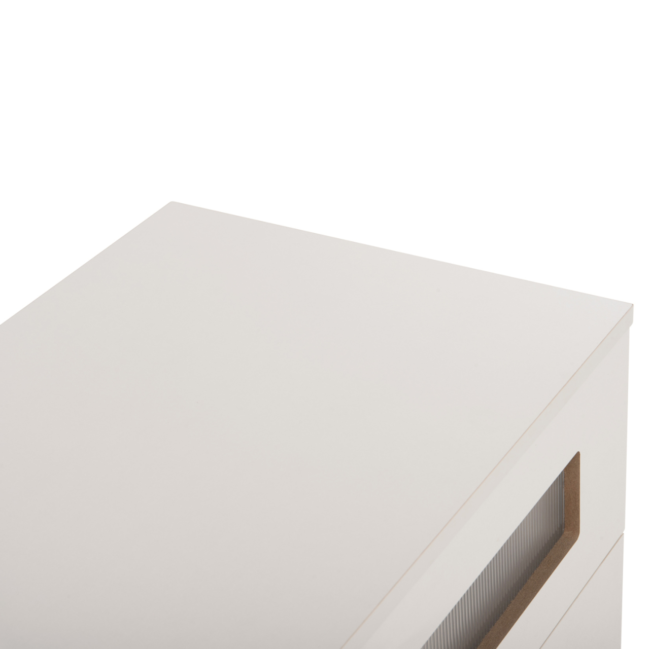 CHEST OF DRAWERS THORGAN HM9880.03 MELAMINE IN WHITE-4 DRAWERS 80Χ40Χ83Hcm. [9]