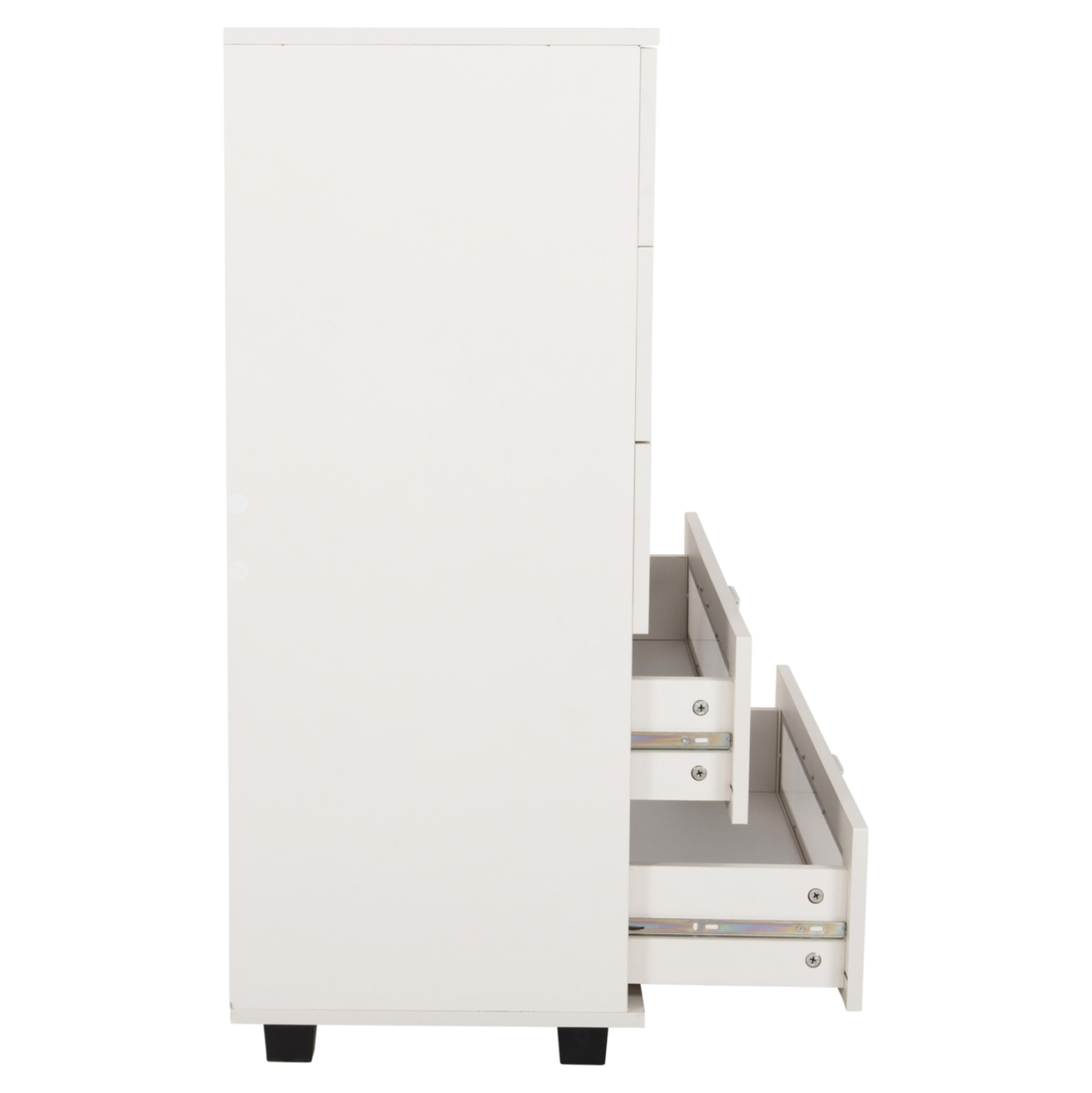 CHEST OF DRAWERS THORGAN HM9881.03 MELAMINE IN WHITE-5 DRAWERS 80Χ40Χ100Hcm. [5]