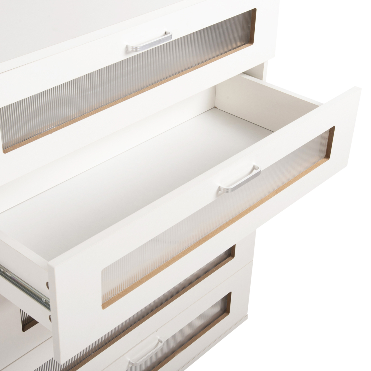 CHEST OF DRAWERS THORGAN HM9881.03 MELAMINE IN WHITE-5 DRAWERS 80Χ40Χ100Hcm. [7]