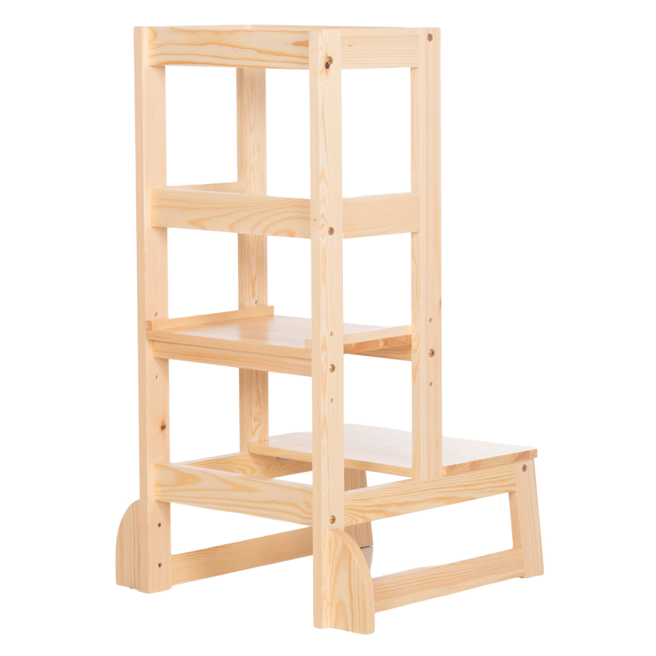 CHILDREN'S LEARNING TOWER t.MONTESSORI PEPE HM9291.01 PINE WOOD IN NATURAL COLOR 55x53x90Hcm. [5]