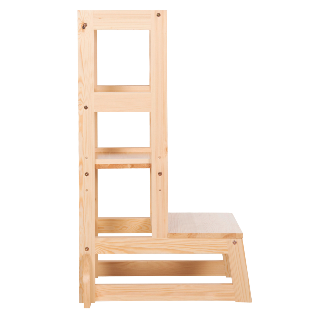 CHILDREN'S LEARNING TOWER t.MONTESSORI PEPE HM9291.01 PINE WOOD IN NATURAL COLOR 55x53x90Hcm. [4]