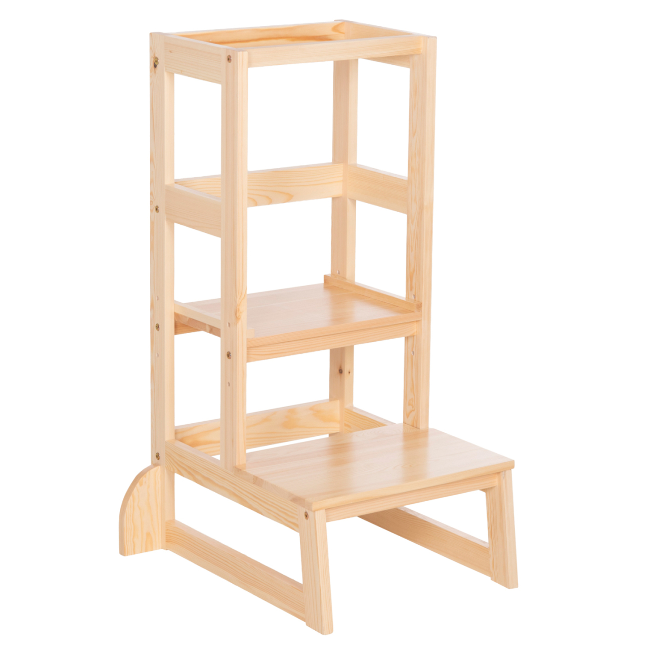 CHILDREN'S LEARNING TOWER t.MONTESSORI PEPE HM9291.01 PINE WOOD IN NATURAL COLOR 55x53x90Hcm. [1]